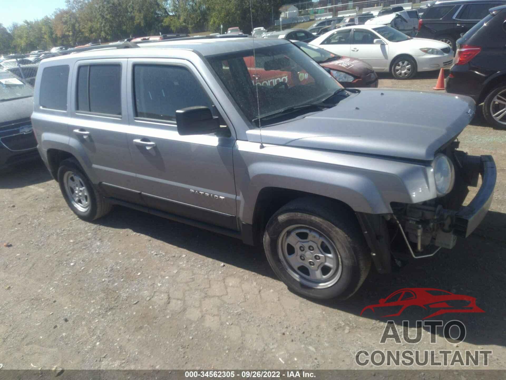 JEEP PATRIOT 2017 - 1C4NJPBA2HD211836