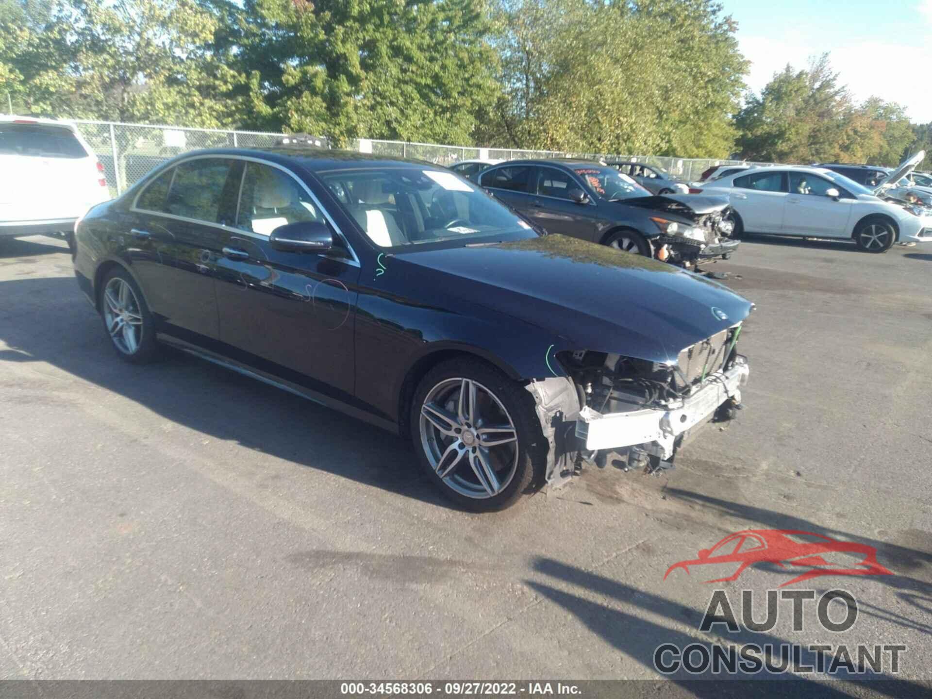 MERCEDES-BENZ E-CLASS 2017 - WDDZF4KB0HA212582