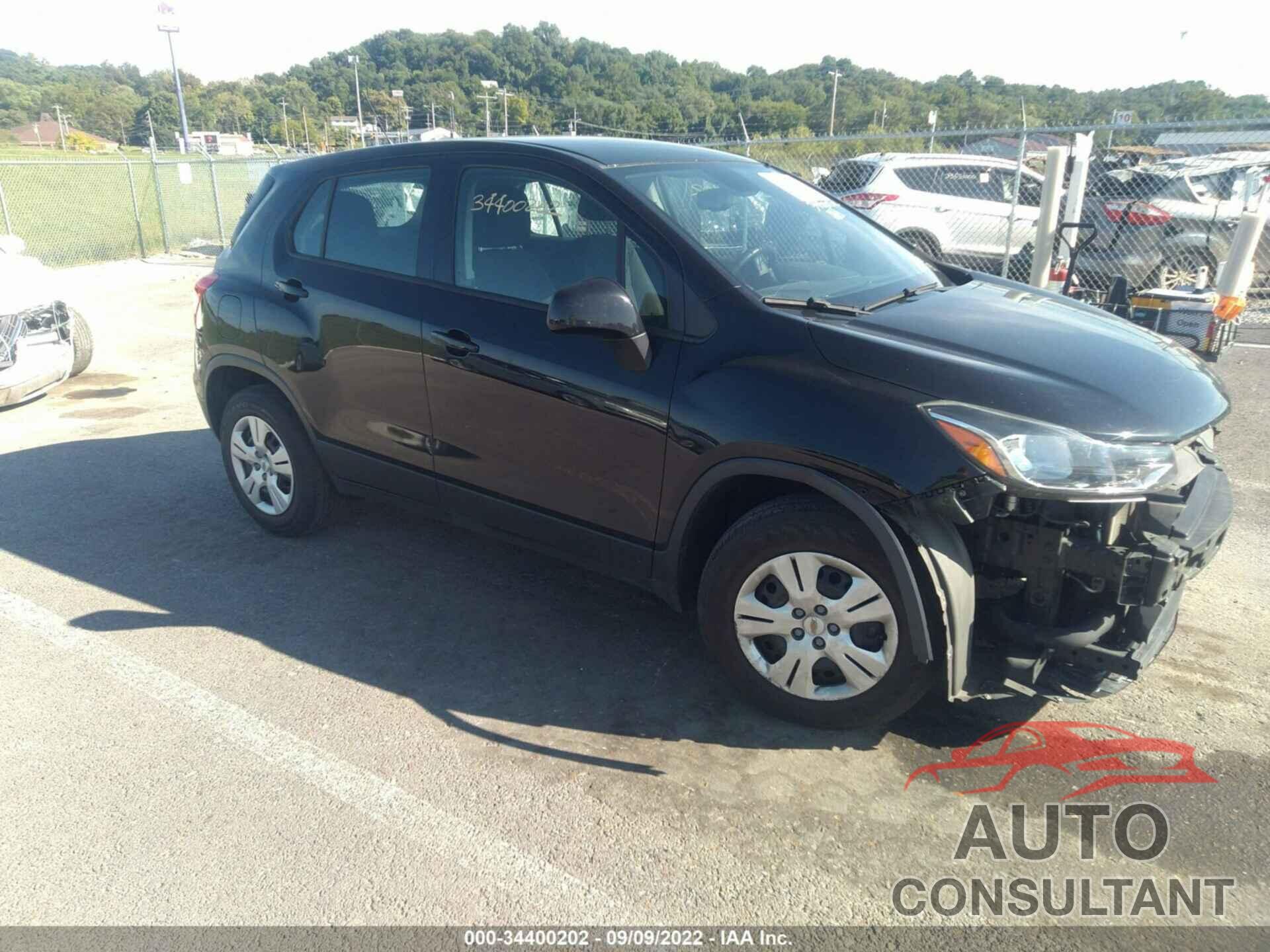 CHEVROLET TRAX 2018 - 3GNCJKSB1JL164860