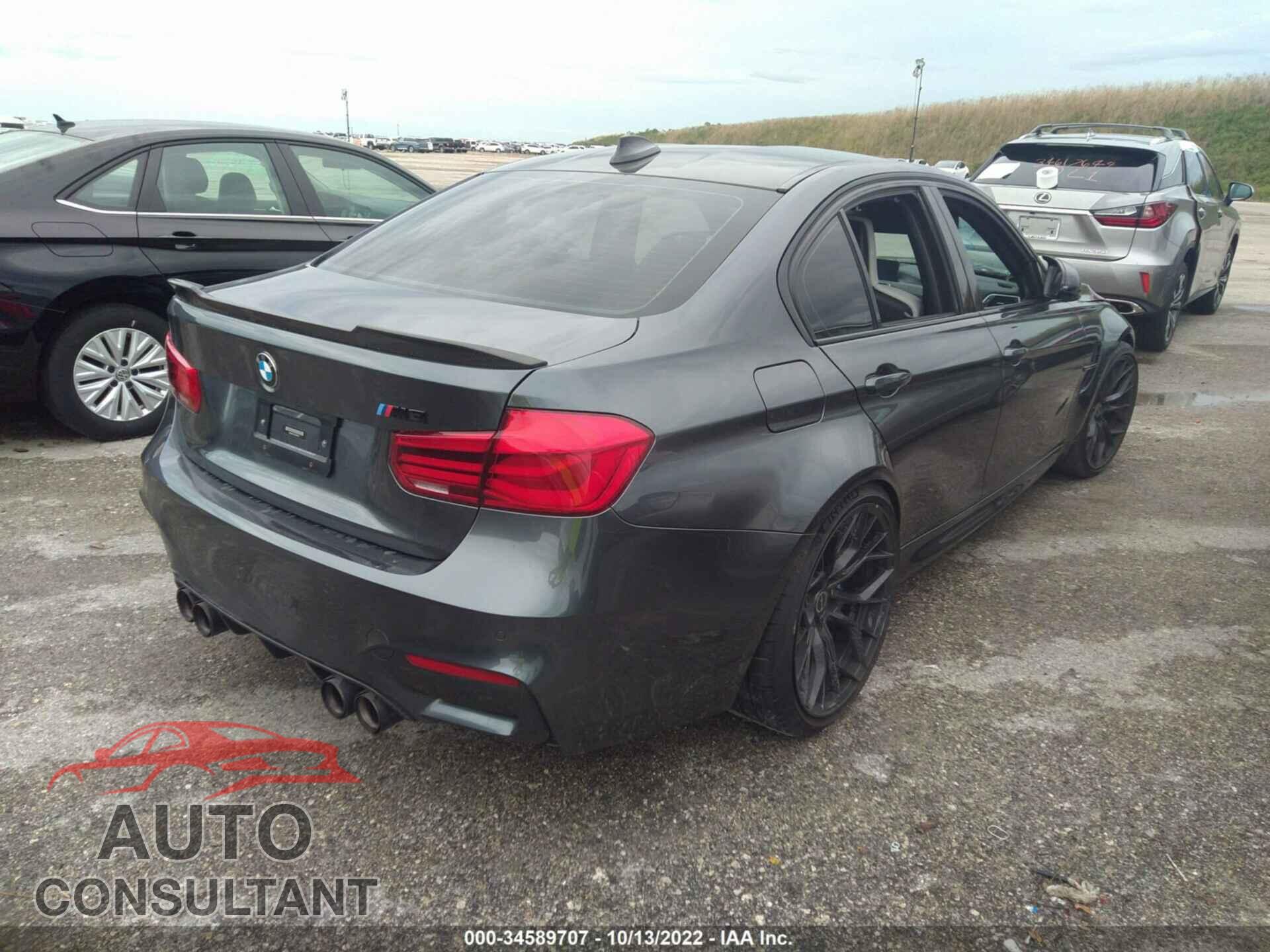 BMW M3 2018 - WBS8M9C56J5K98943