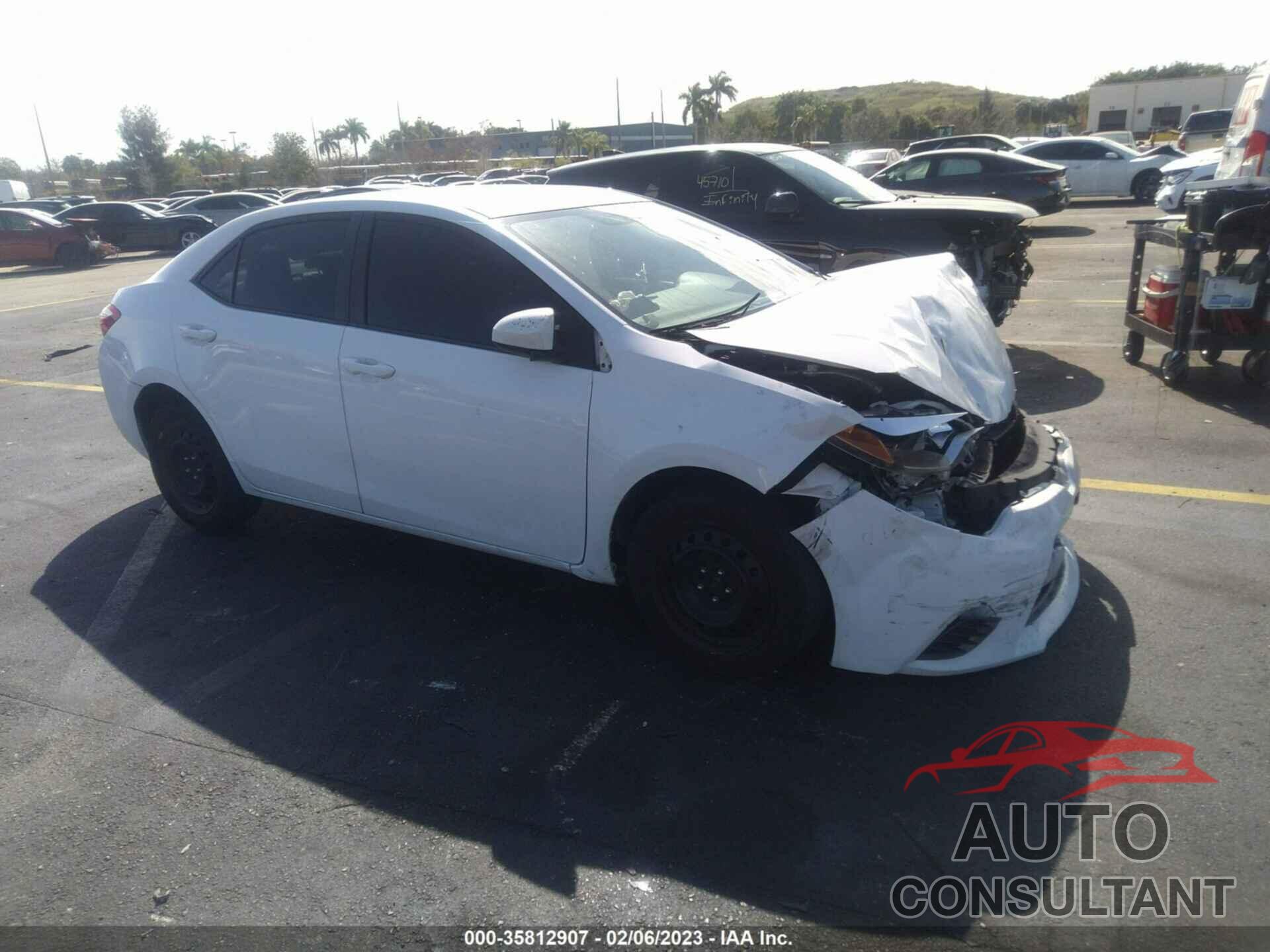 TOYOTA COROLLA 2015 - 2T1BURHE8FC323793