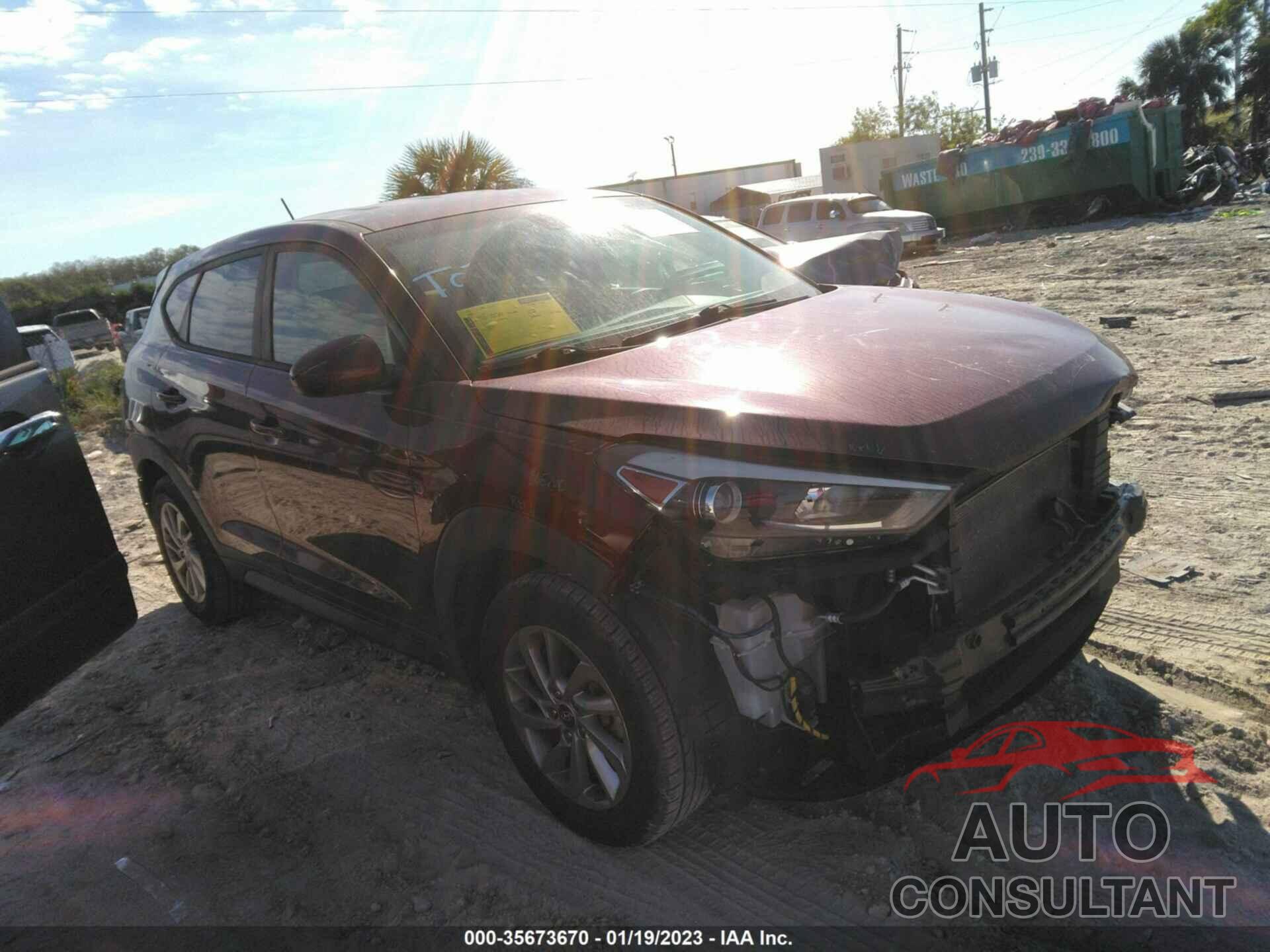 HYUNDAI TUCSON 2017 - KM8J23A45HU474804
