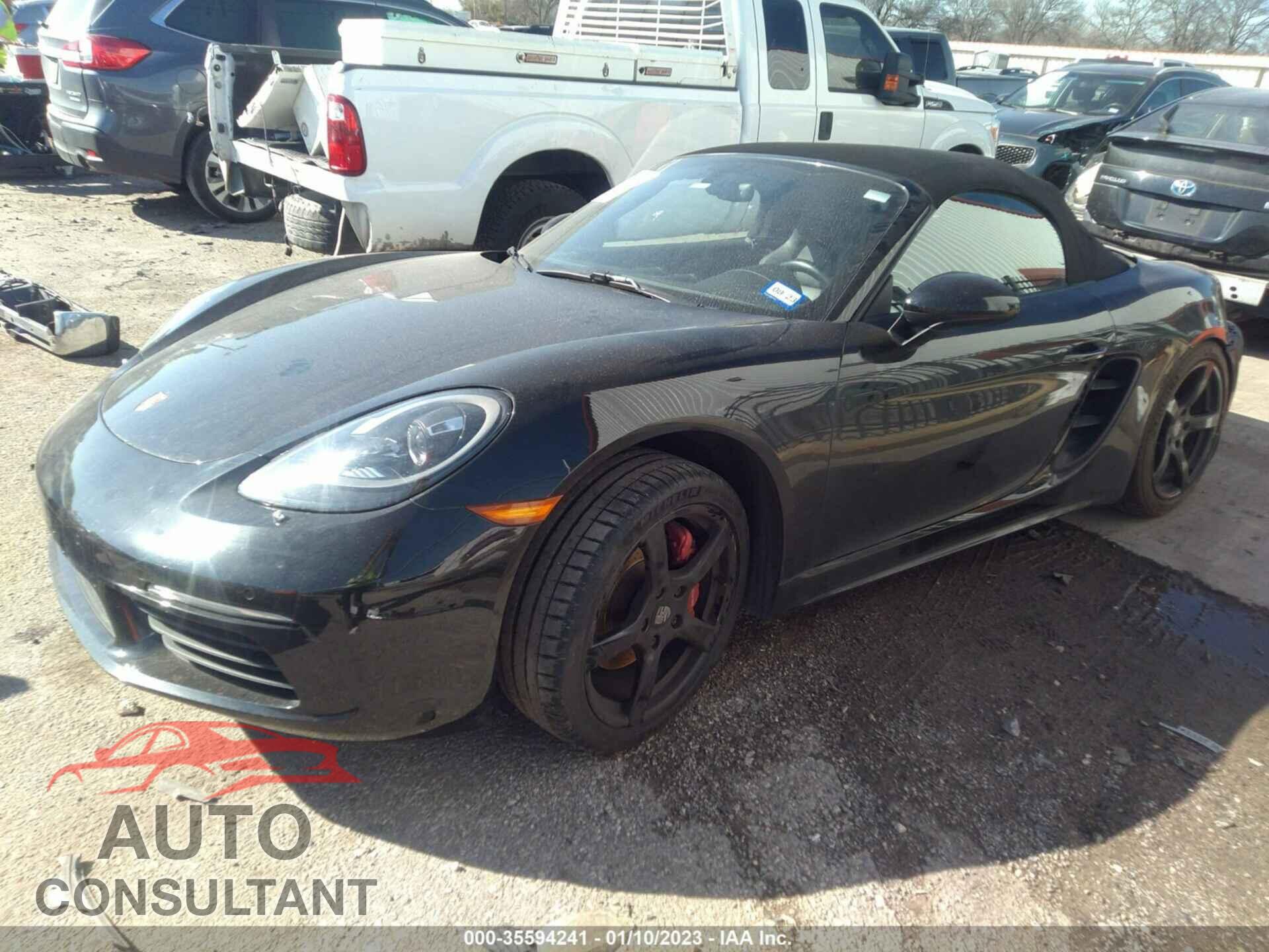 PORSCHE 718 BOXSTER 2017 - WP0CB2A81HS241380