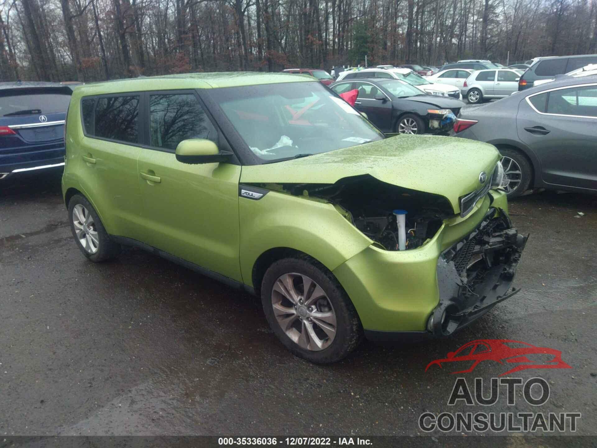 KIA SOUL 2016 - KNDJP3A58G7819481