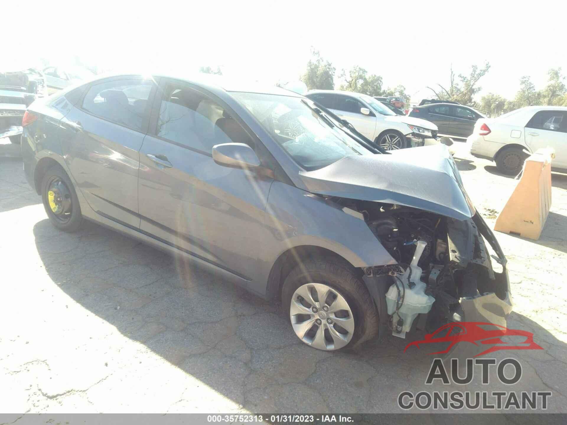 HYUNDAI ACCENT 2017 - KMHCT4AE7HU328327