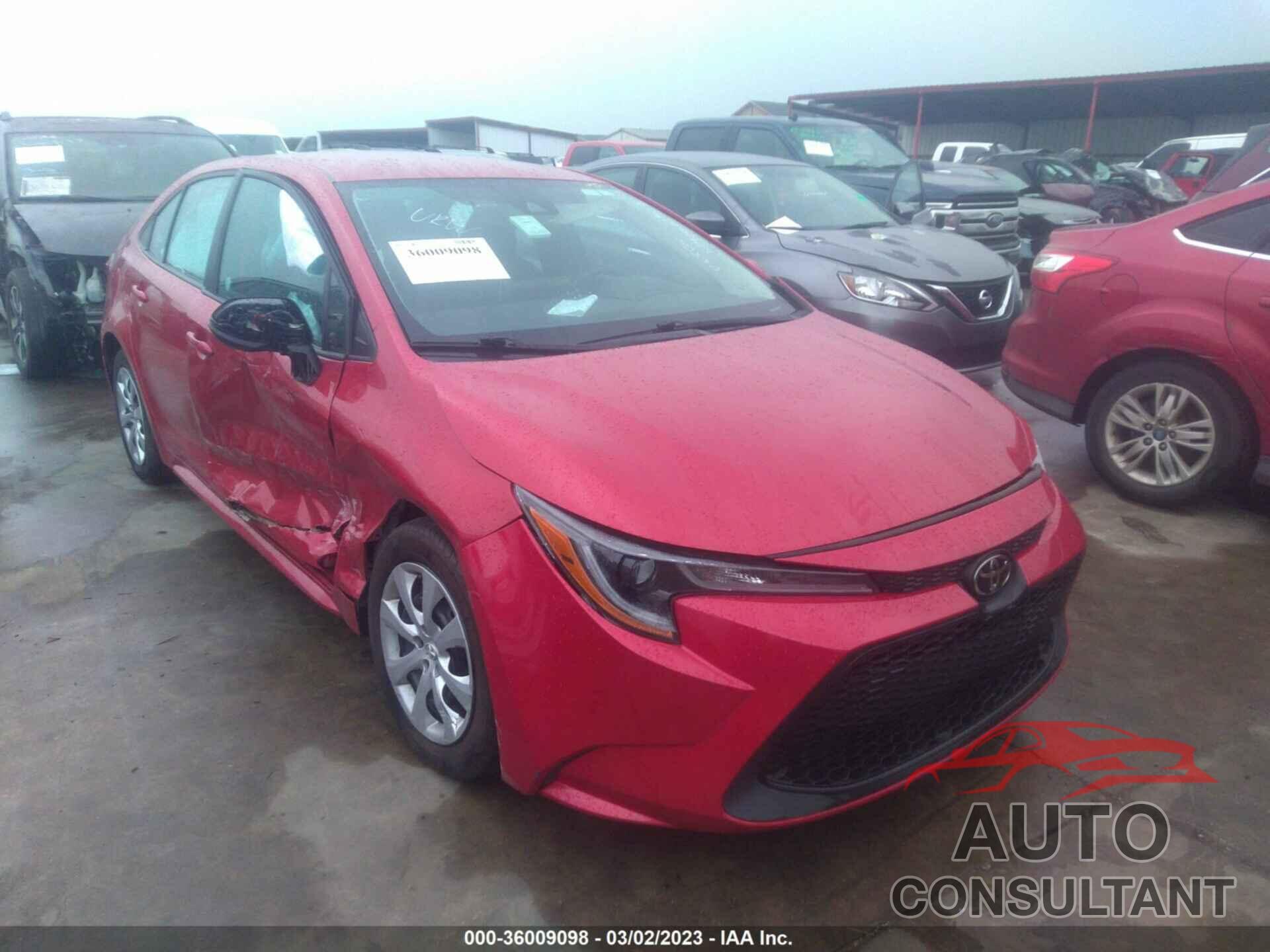 TOYOTA COROLLA 2021 - 5YFEPMAE5MP218403