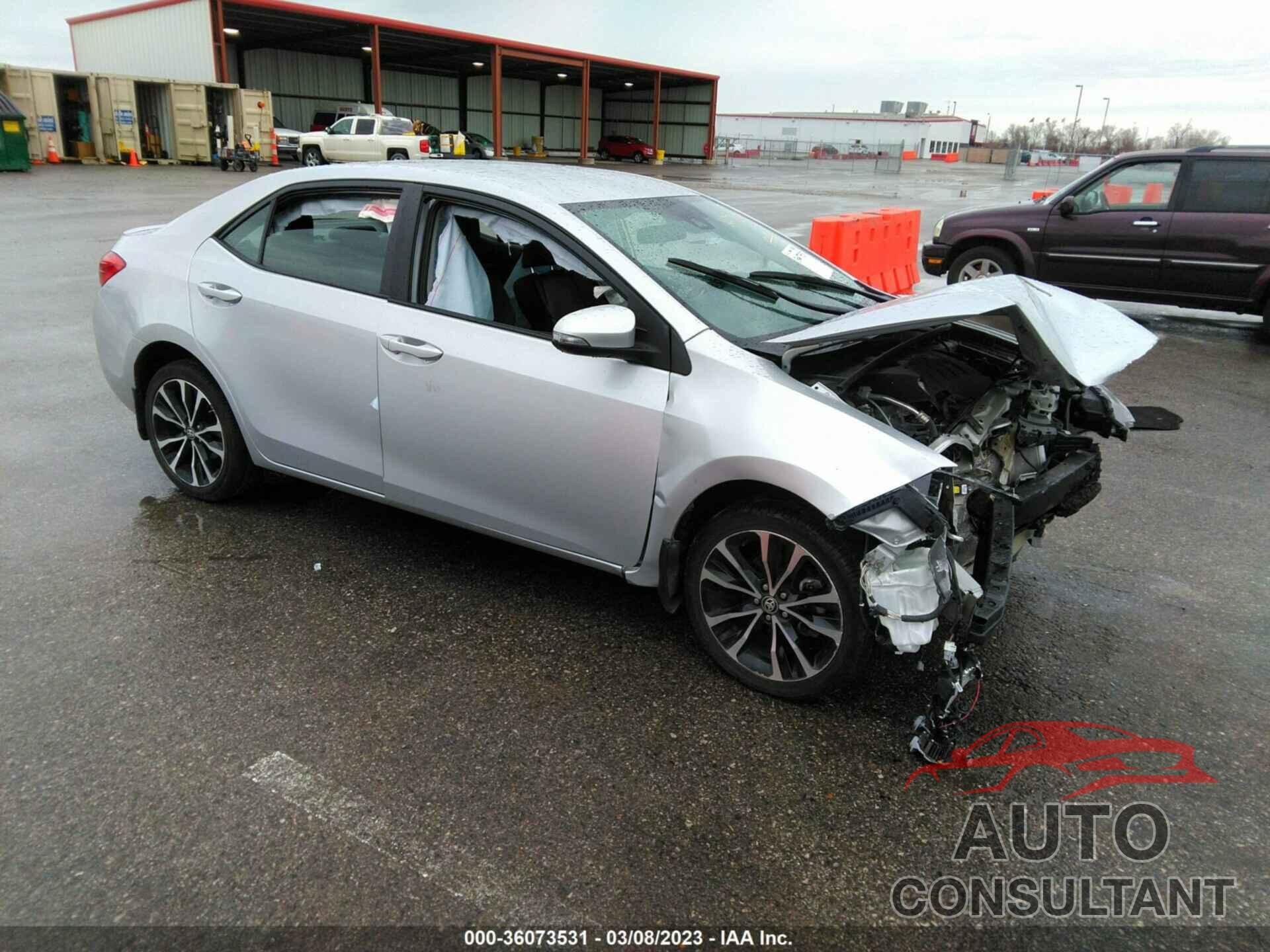 TOYOTA COROLLA 2017 - 5YFBURHE8HP698201