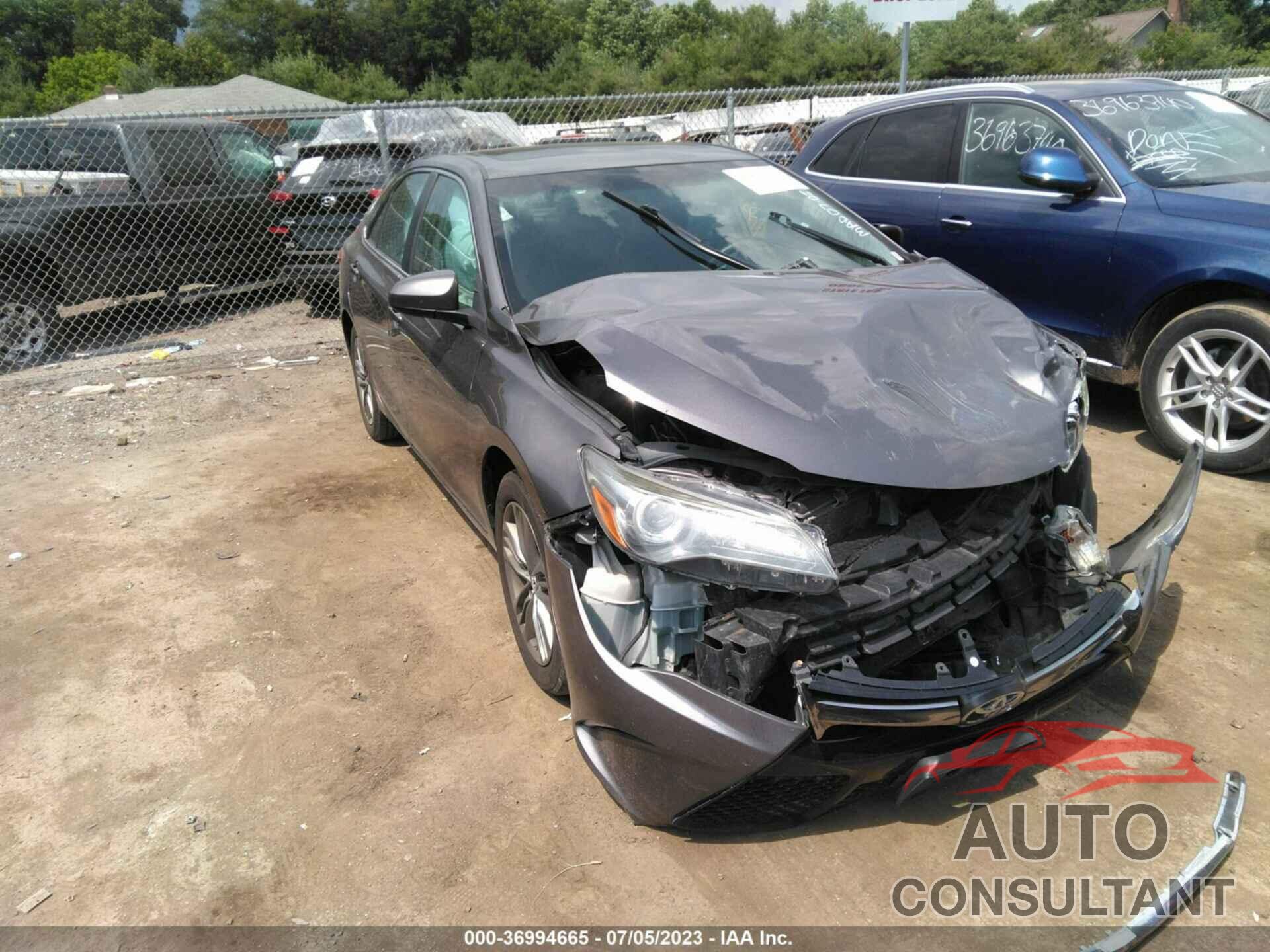 TOYOTA CAMRY 2017 - 4T1BF1FK0HU318884