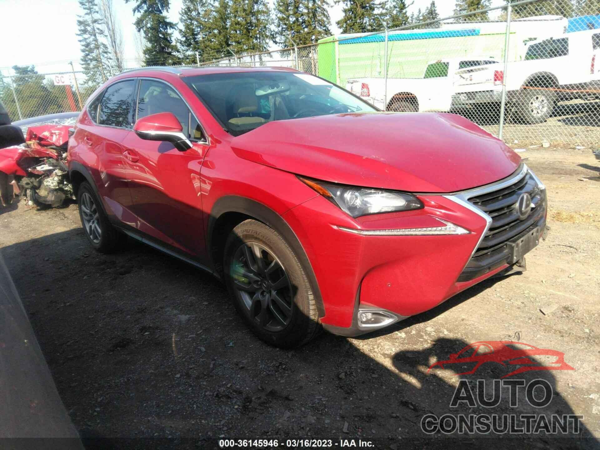 LEXUS NX 200T 2015 - JTJBARBZ8F2045526