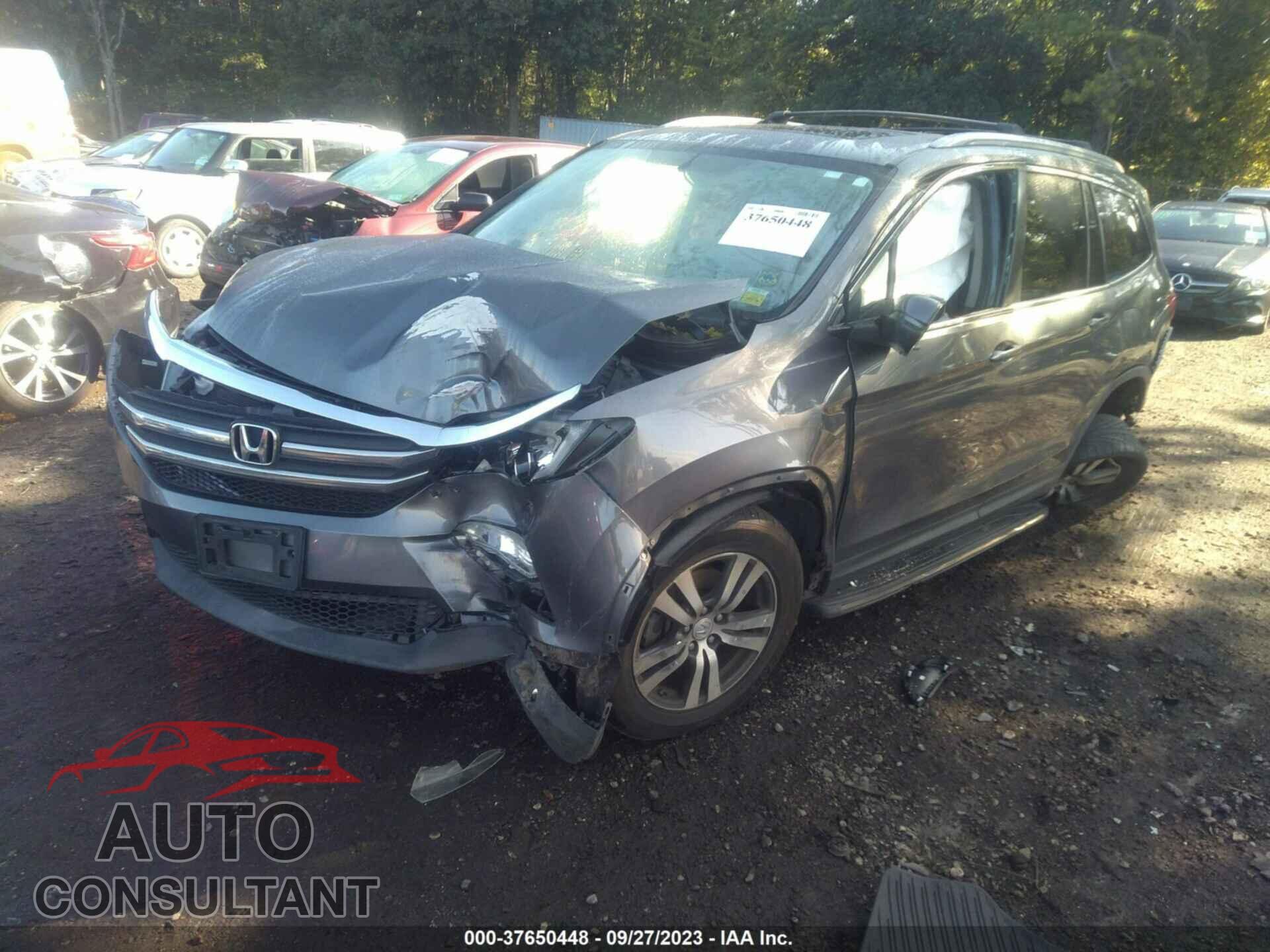 HONDA PILOT 2016 - 5FNYF6H59GB027987
