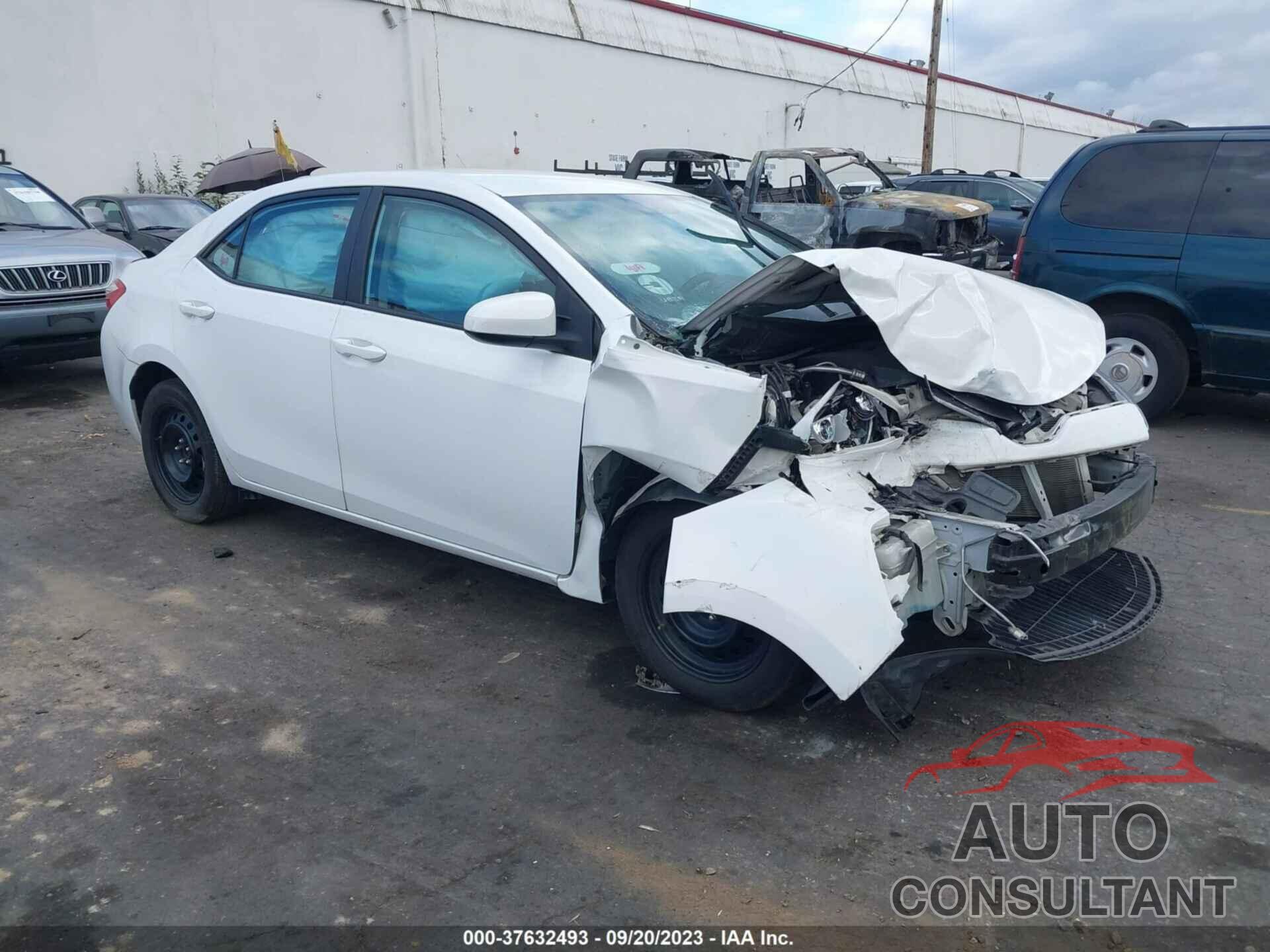 TOYOTA COROLLA 2016 - 2T1BURHEXGC740818