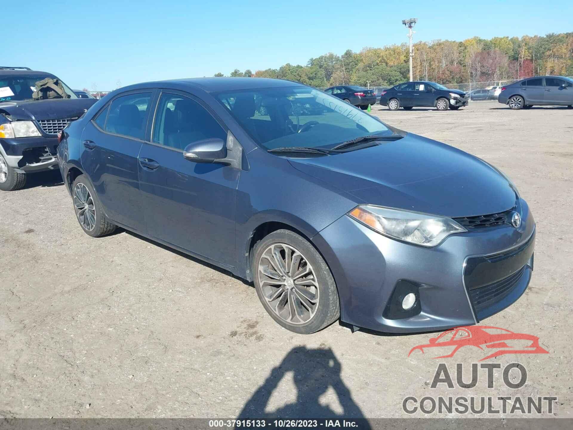 TOYOTA COROLLA 2015 - 2T1BURHE2FC411979