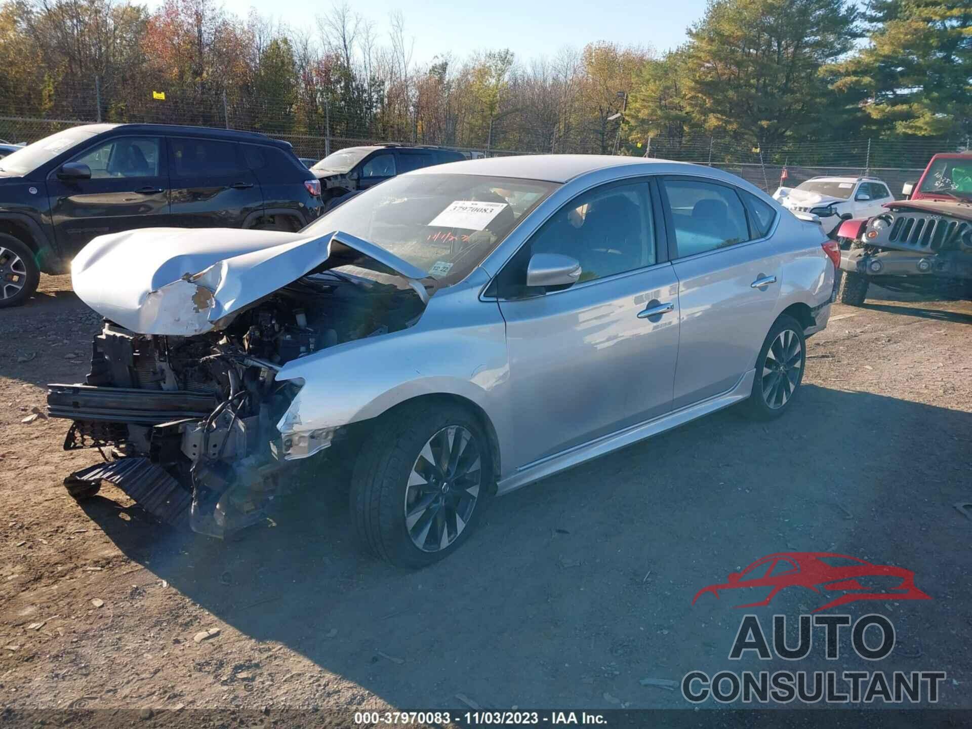 NISSAN SENTRA 2017 - 3N1AB7AP1HY316255