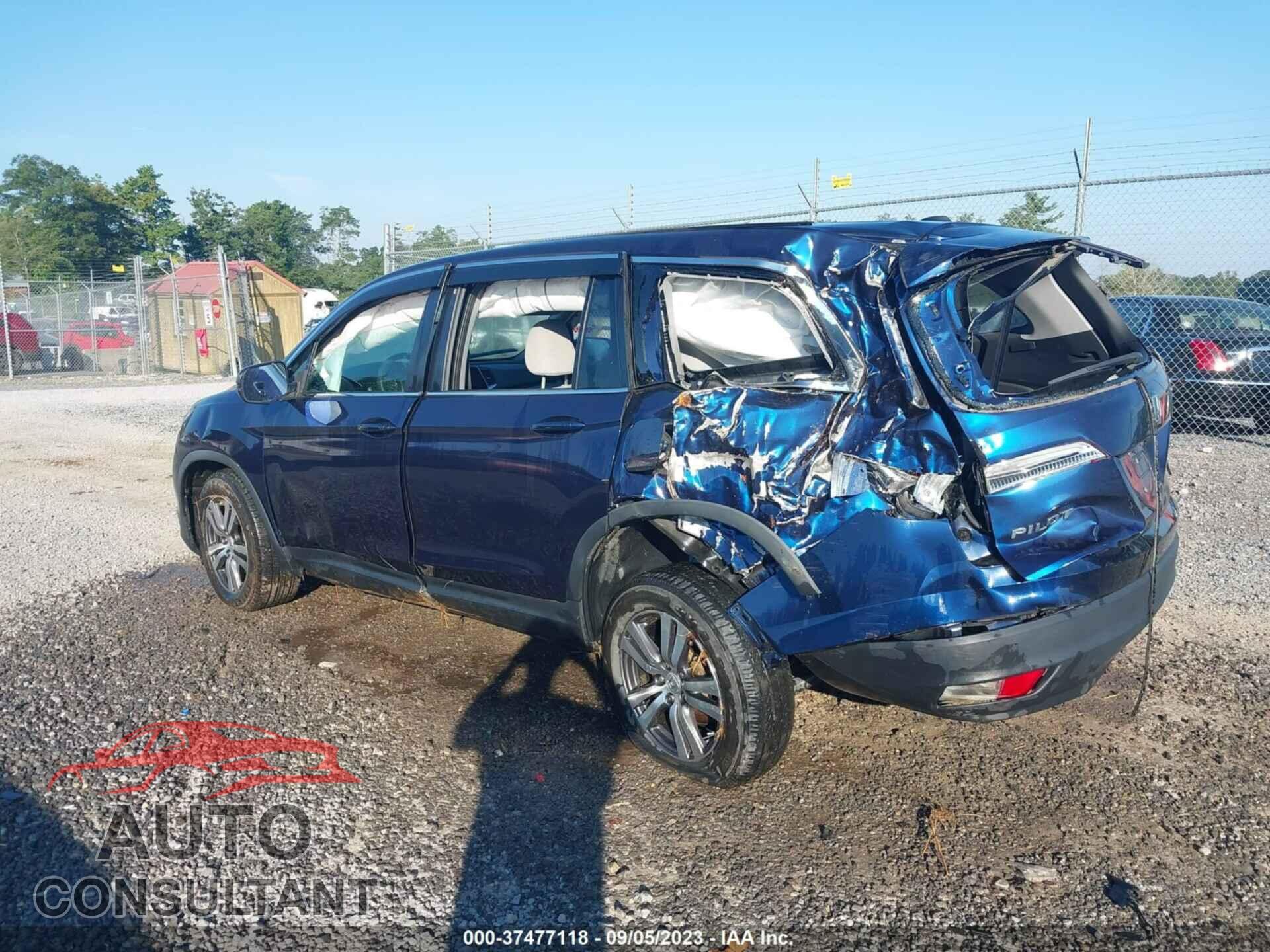 HONDA PILOT 2017 - 5FNYF6H36HB072109