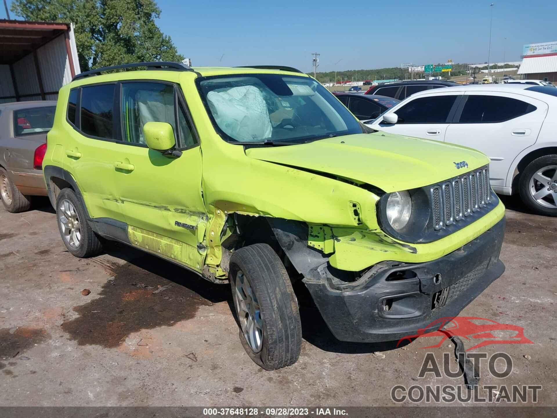 JEEP RENEGADE 2018 - ZACCJBBBXJPJ30865