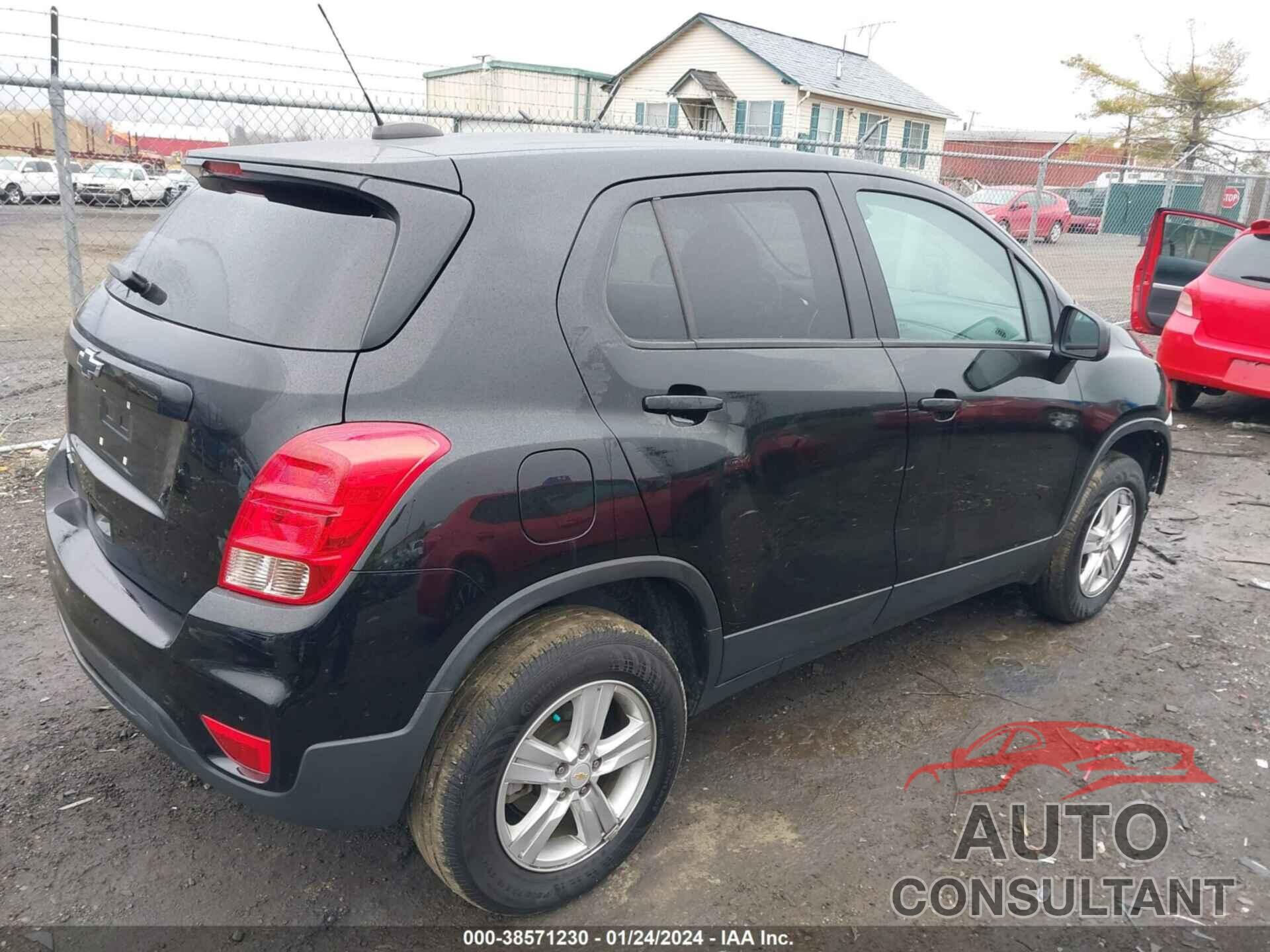 CHEVROLET TRAX 2020 - KL7CJNSB6LB092257