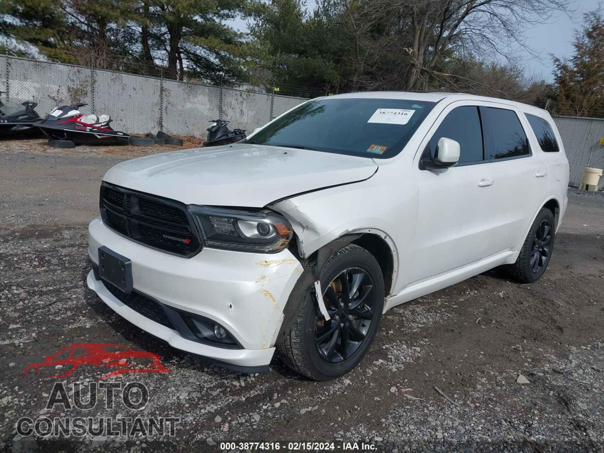 DODGE DURANGO 2017 - 1C4SDJCT2HC766671
