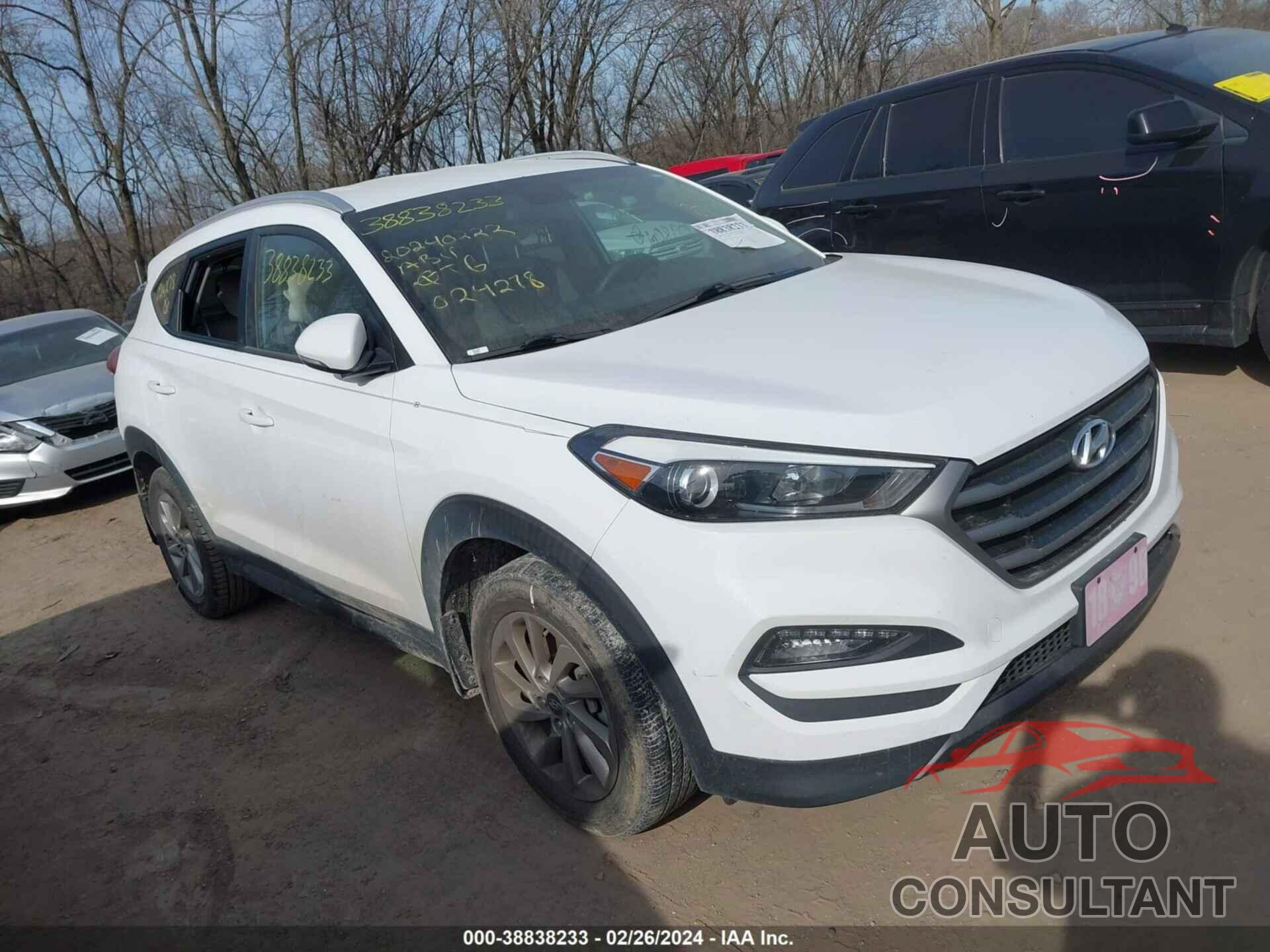 HYUNDAI TUCSON 2016 - KM8J33A24GU024278