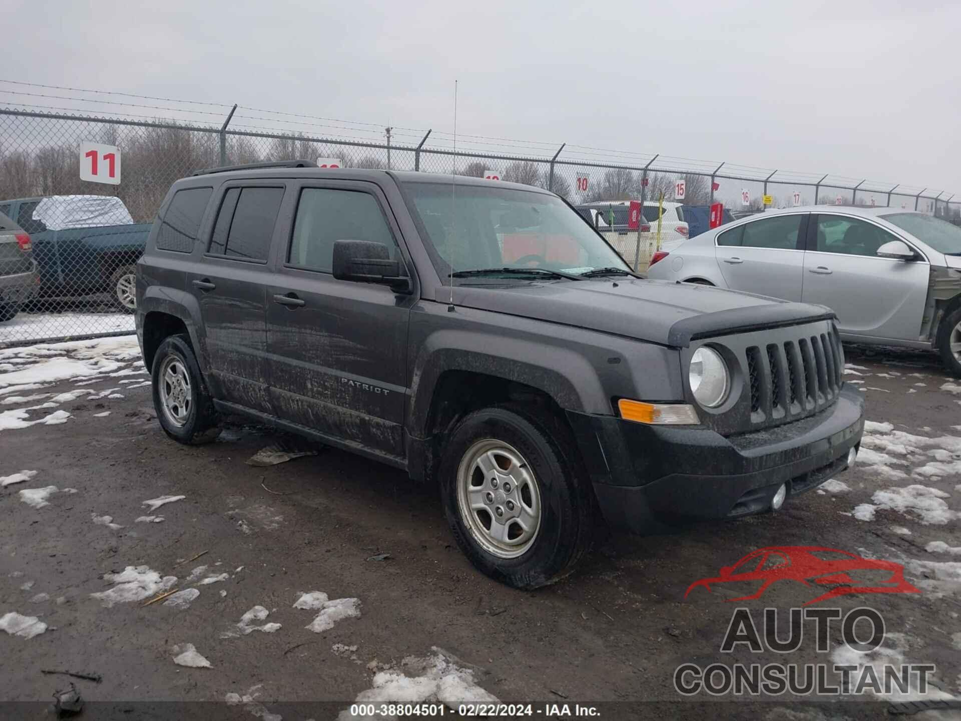 JEEP PATRIOT 2017 - 1C4NJRBB2HD190541