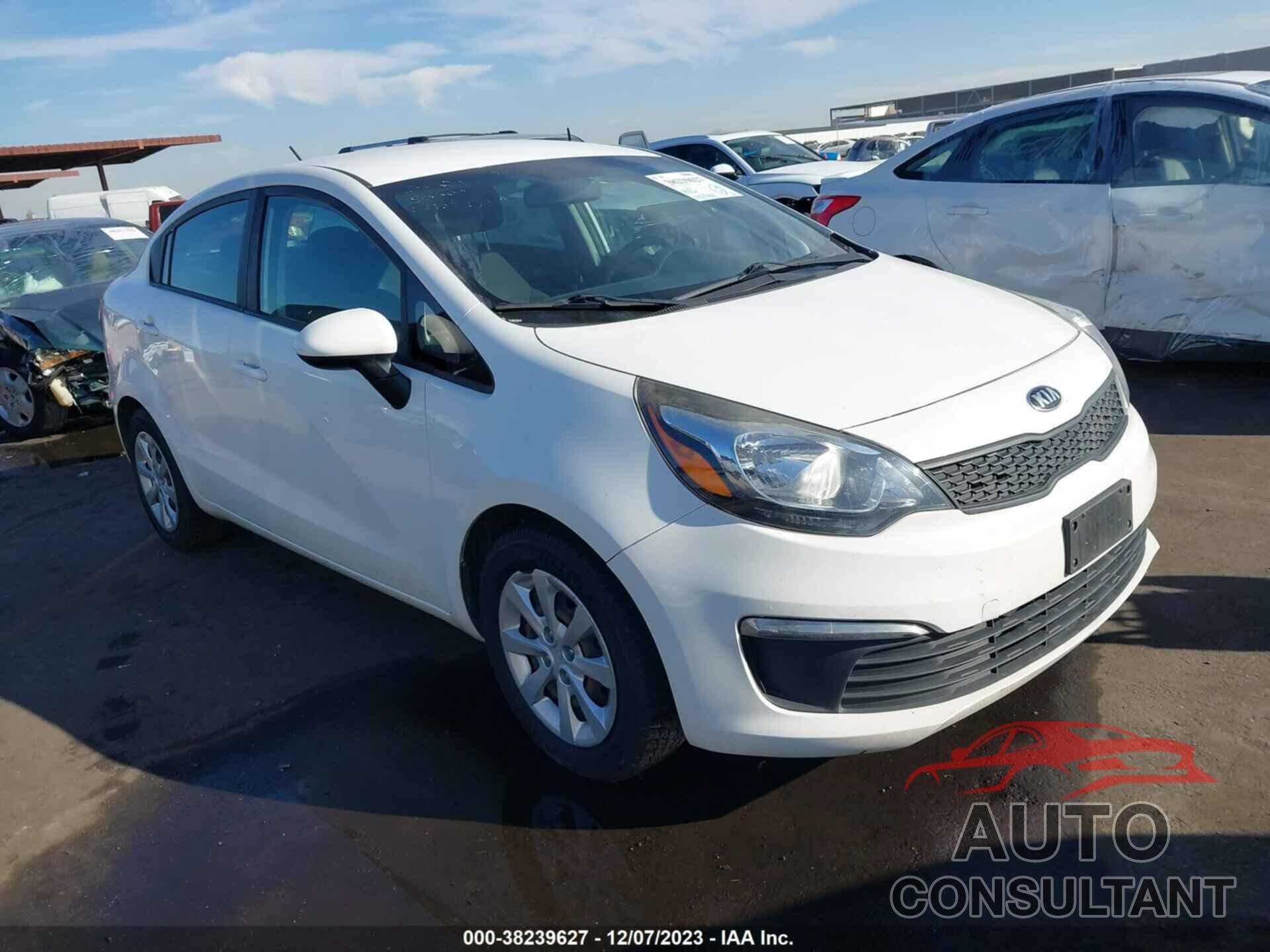 KIA RIO 2017 - KNADM4A39H6048317