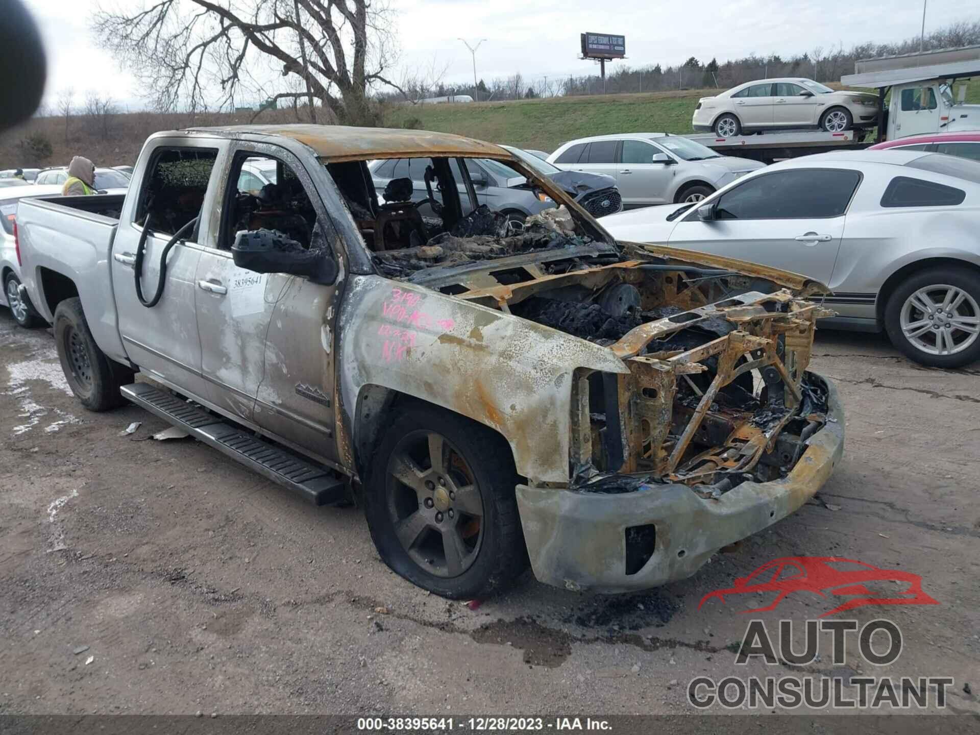 CHEVROLET SILVERADO 1500 2017 - 3GCUKTEJ5HG376084