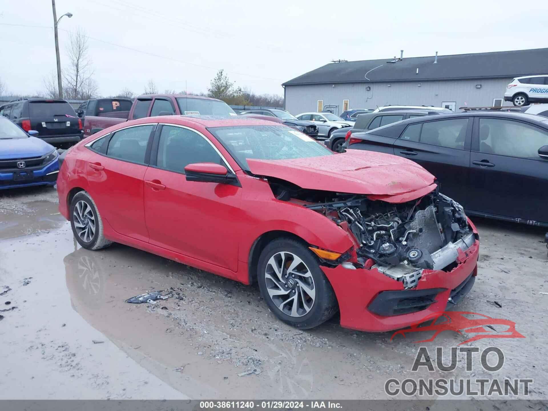 HONDA CIVIC 2017 - 2HGFC2F70HH546615