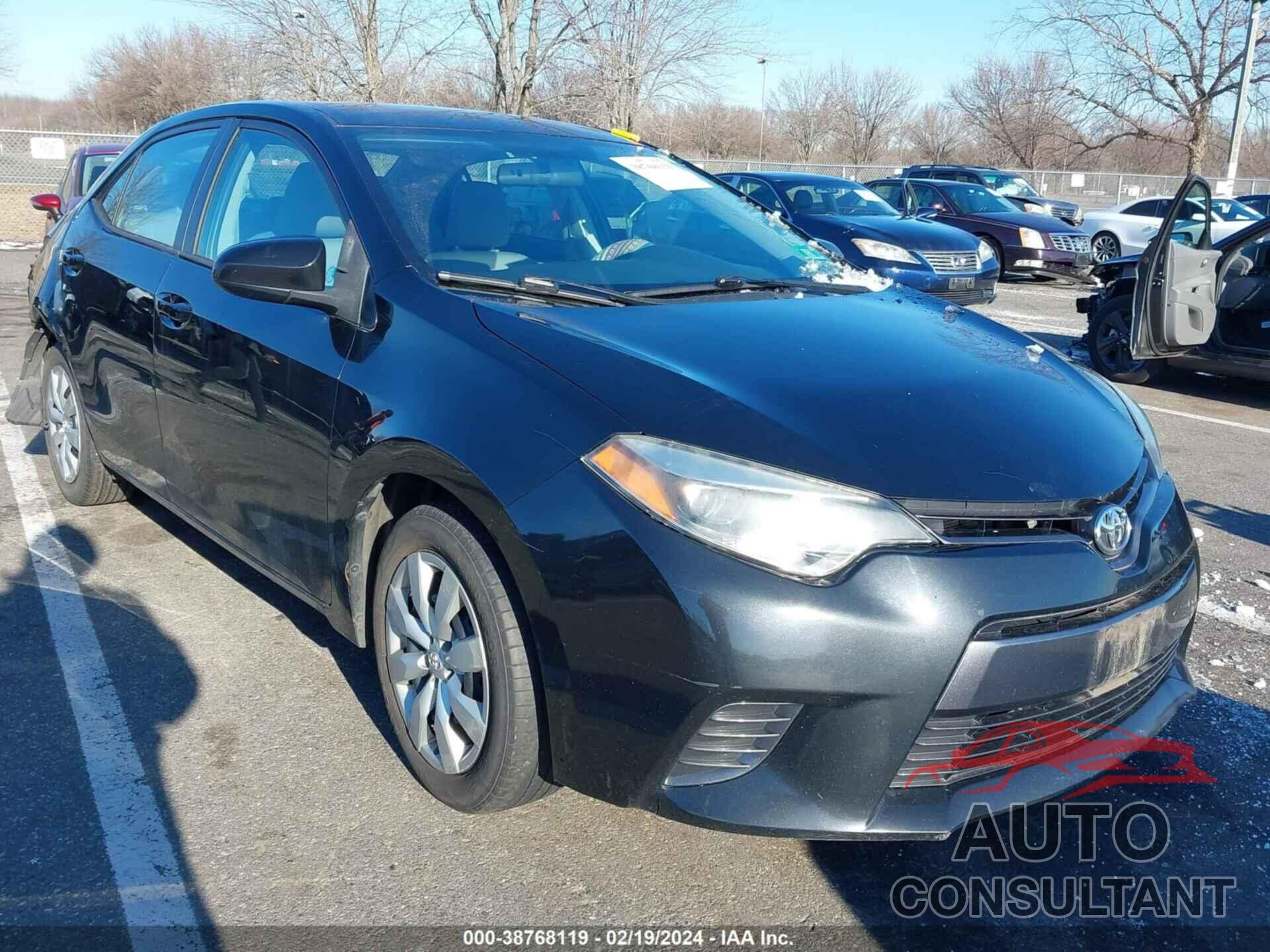 TOYOTA COROLLA 2016 - 2T1BURHE6GC624595