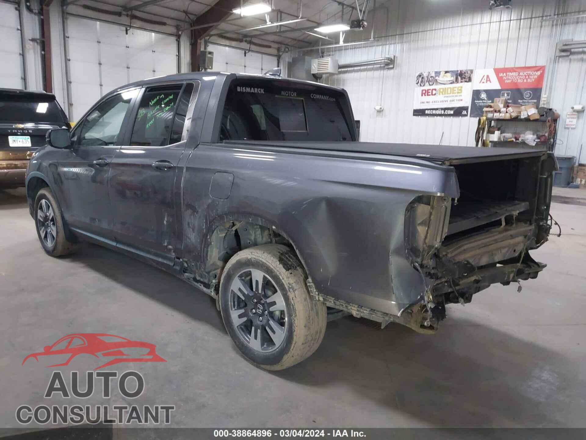 HONDA RIDGELINE 2019 - 5FPYK3F57KB049211