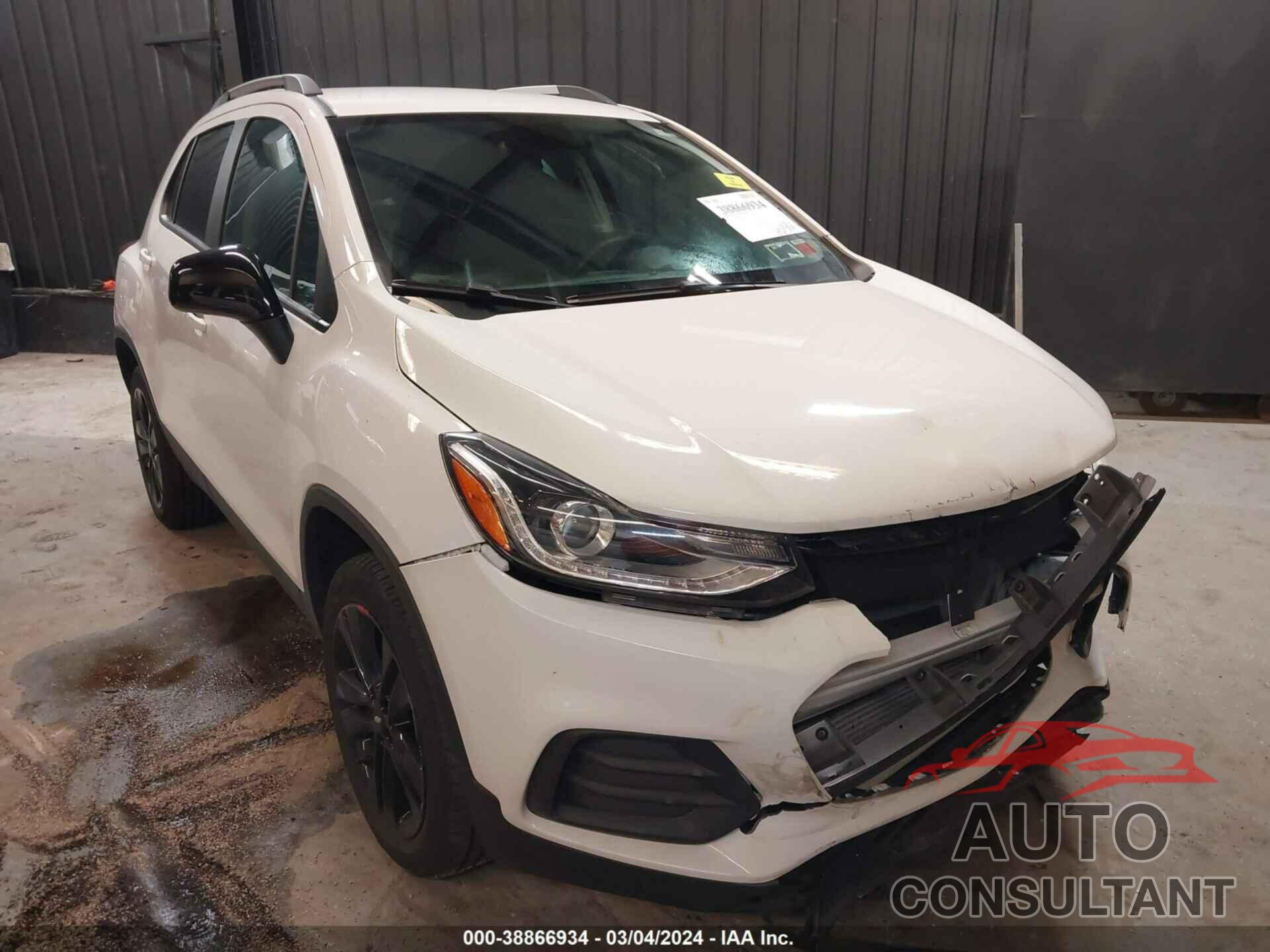 CHEVROLET TRAX 2021 - KL7CJPSB3MB318204