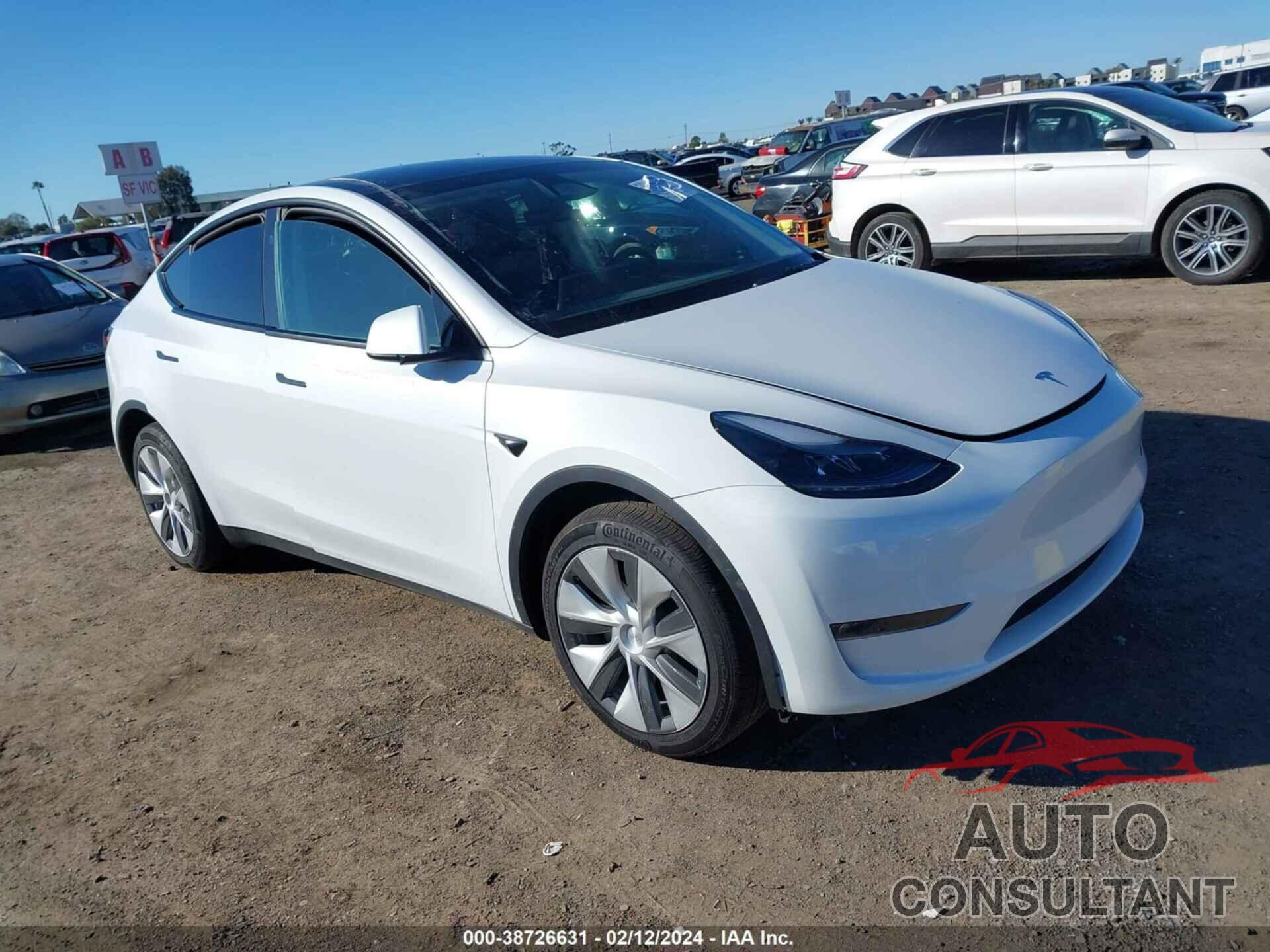 TESLA MODEL Y 2023 - 7SAYGAEE3PF799327