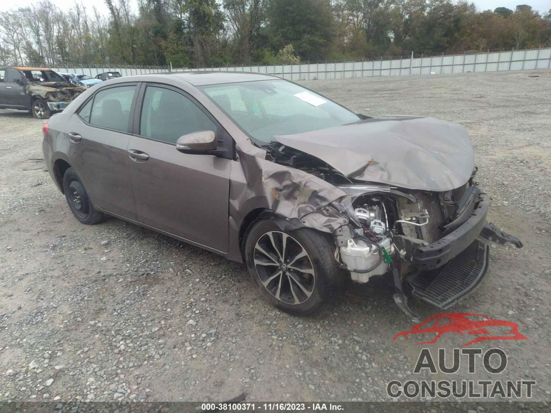 TOYOTA COROLLA 2018 - 5YFBURHE5JP832782