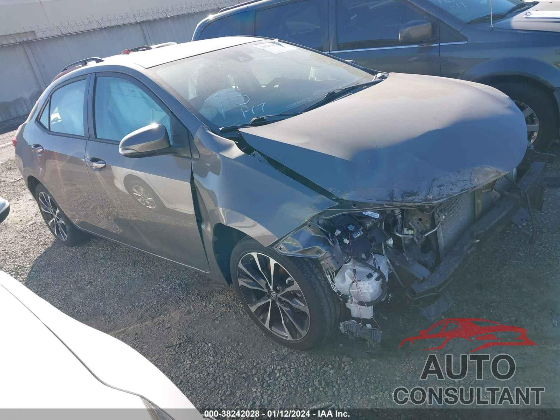 TOYOTA COROLLA 2019 - 5YFBURHE2KP901350