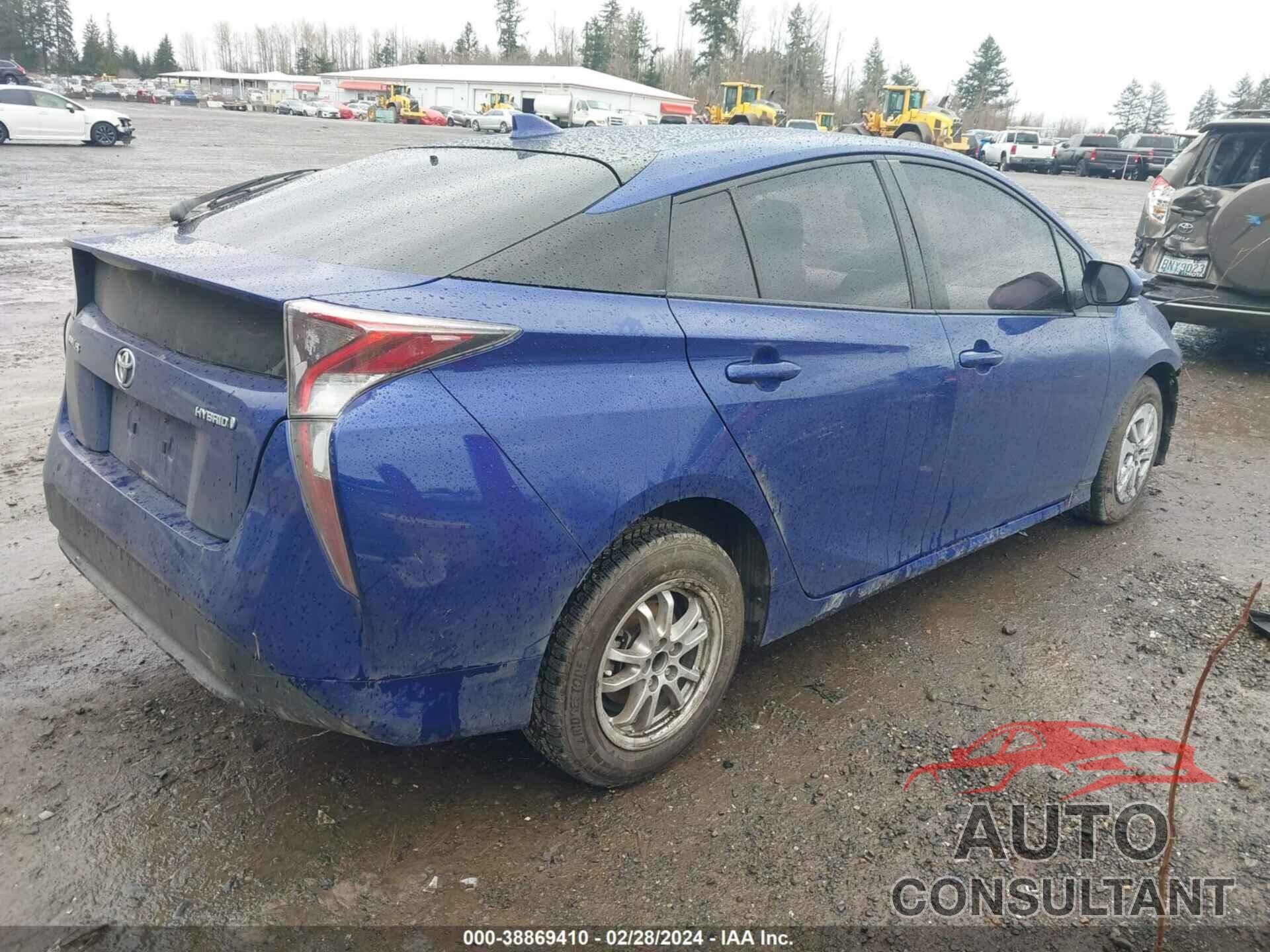 TOYOTA PRIUS 2016 - JTDKBRFU8G3520733