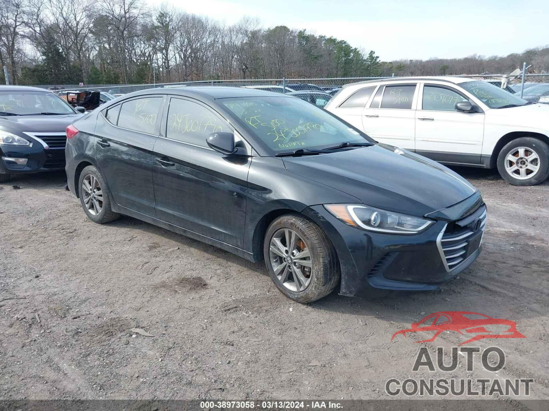 HYUNDAI ELANTRA 2018 - 5NPD84LF3JH358635