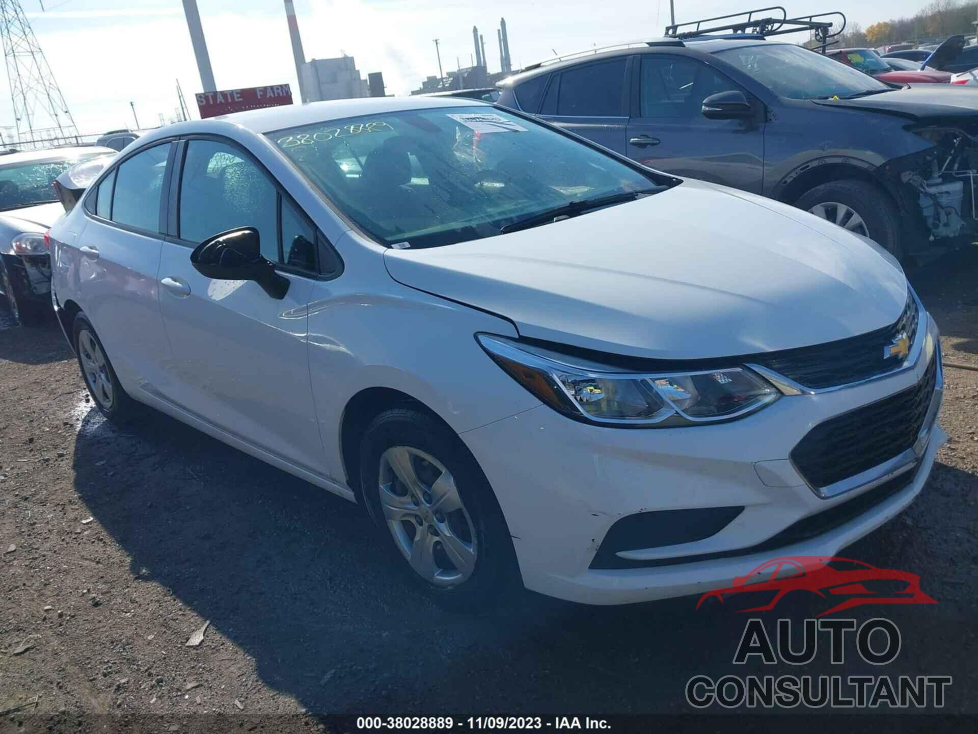 CHEVROLET CRUZE 2017 - 3G1BC5SM9HS552896