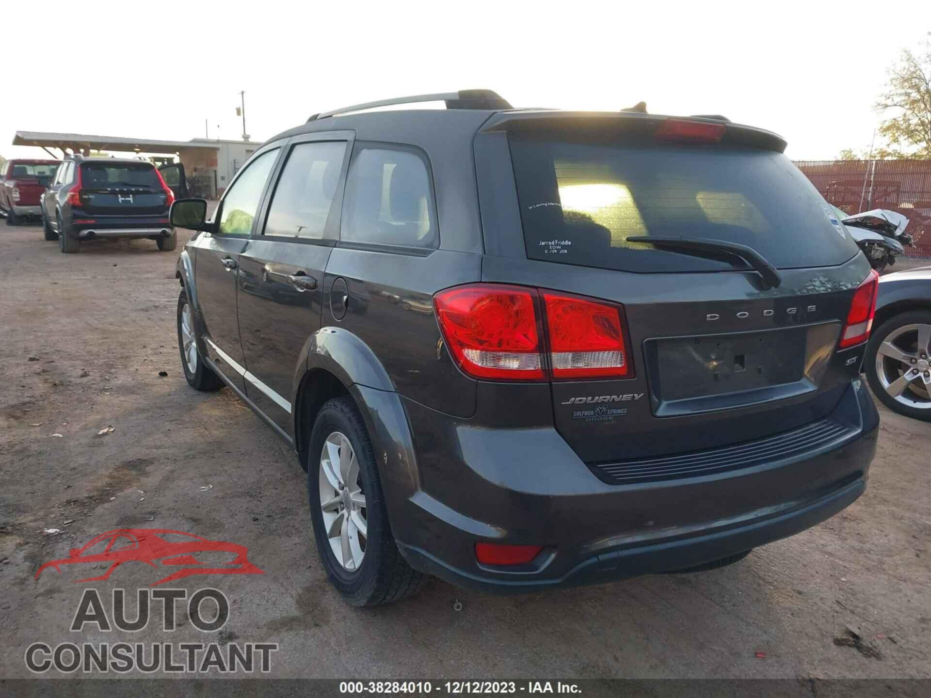 DODGE JOURNEY 2017 - 3C4PDCBB9HT648101