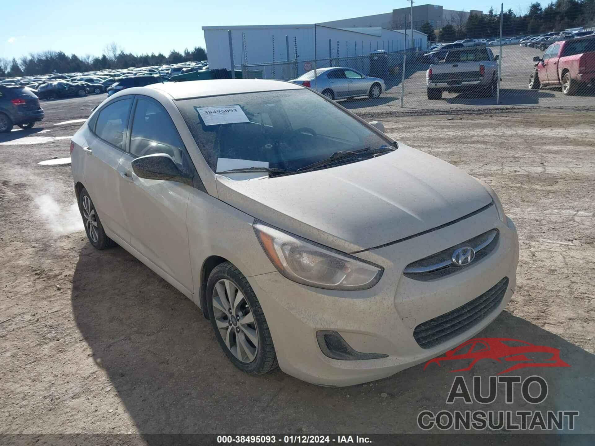 HYUNDAI ACCENT 2017 - KMHCT4AE9HU256658