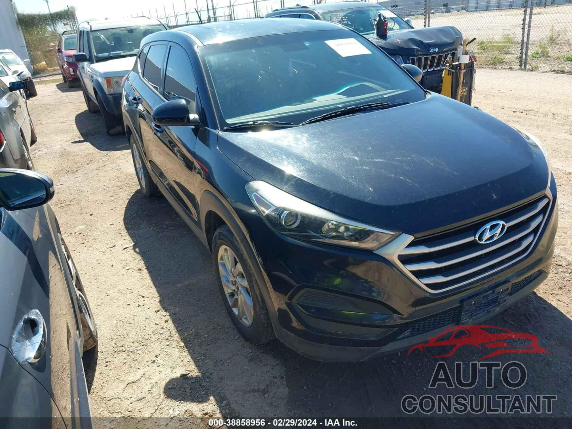 HYUNDAI TUCSON 2017 - KM8J23A45HU373567