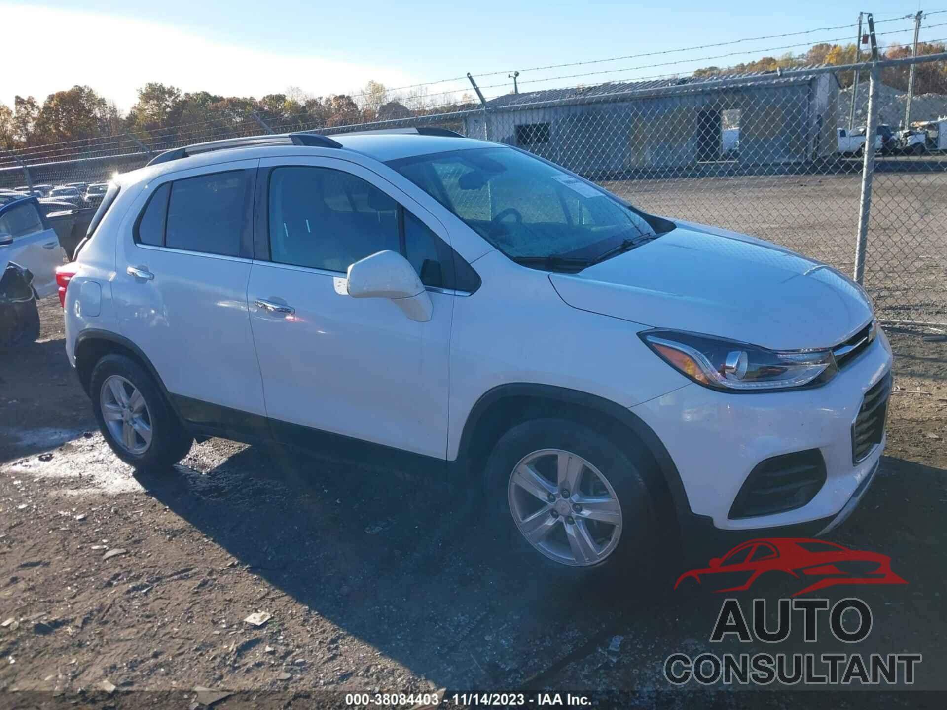 CHEVROLET TRAX 2017 - 3GNCJLSB1HL204399