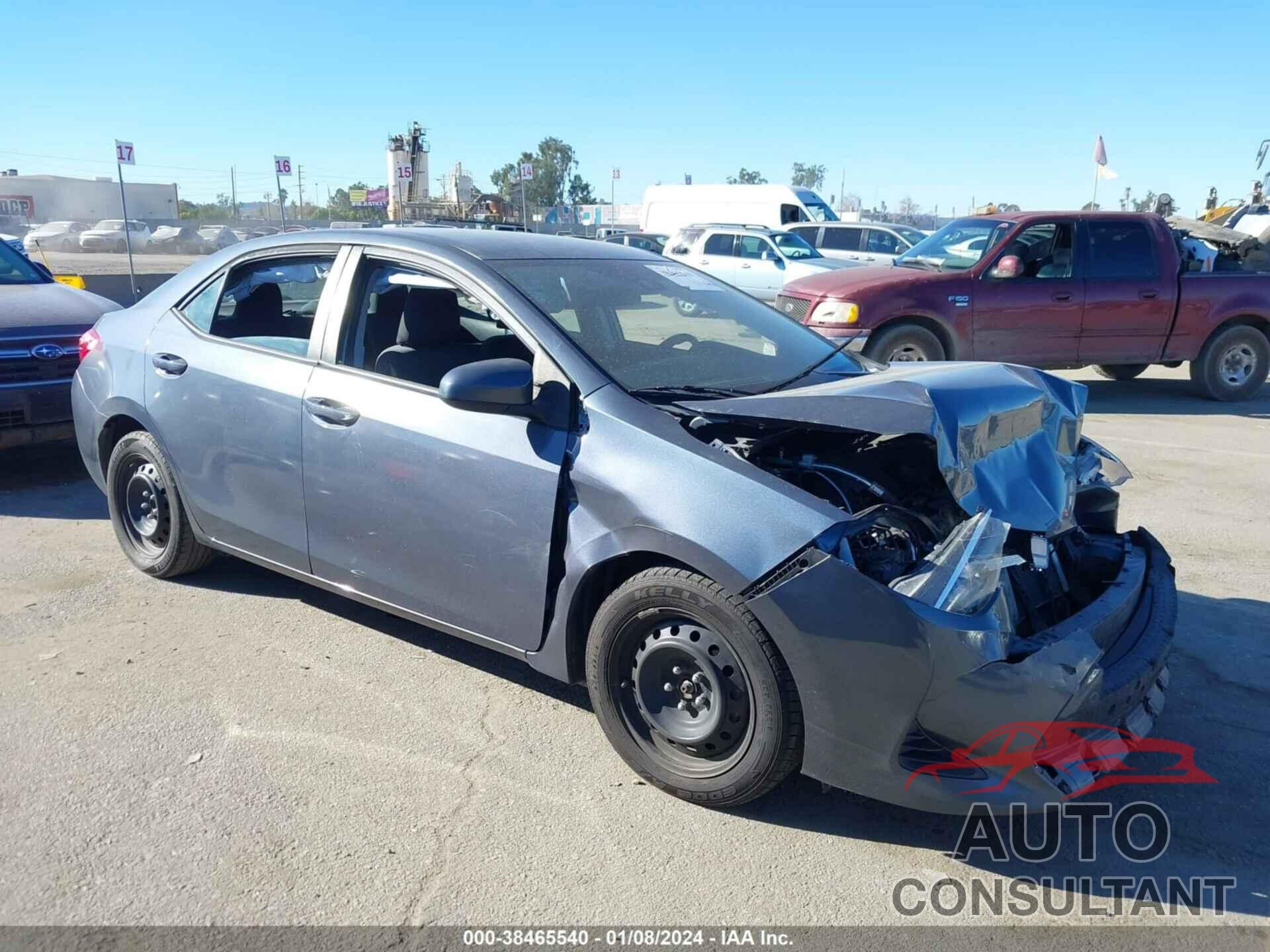 TOYOTA COROLLA 2019 - 2T1BURHE2KC239818