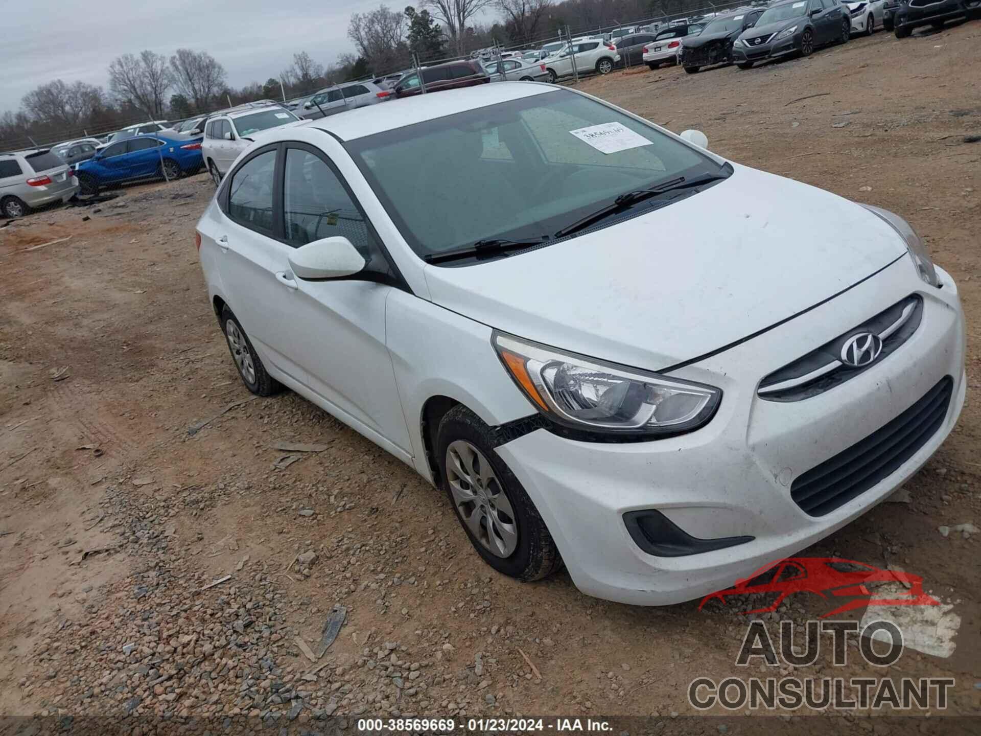 HYUNDAI ACCENT 2017 - KMHCT4AE8HU203966