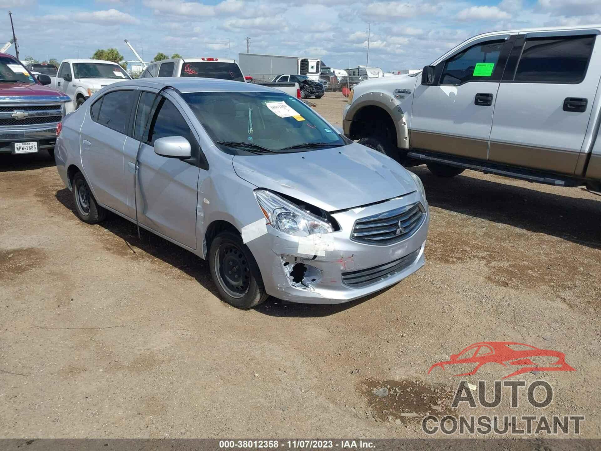 MITSUBISHI MIRAGE G4 2017 - ML32F3FJ0HHF07962