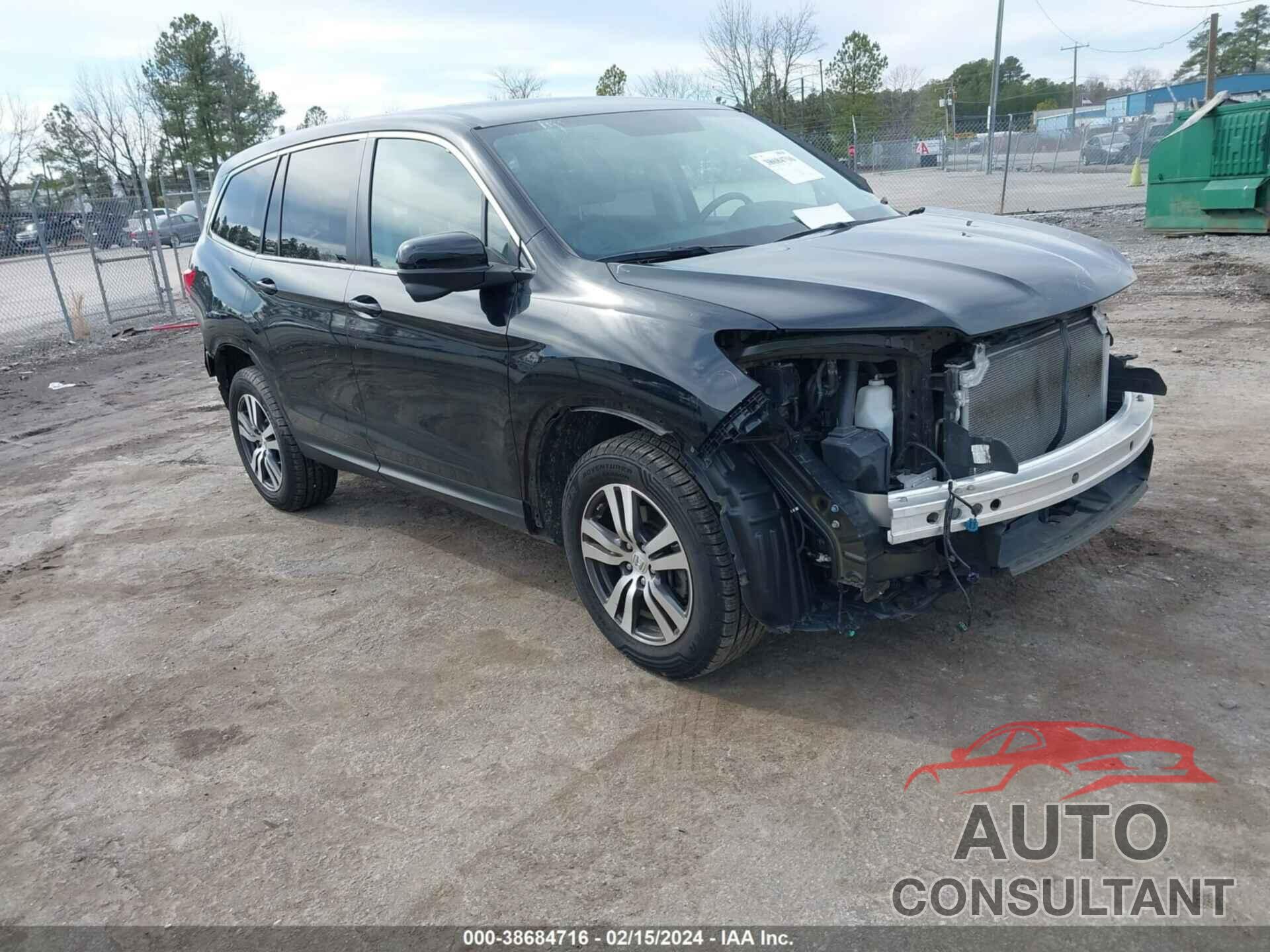 HONDA PILOT 2016 - 5FNYF6H82GB032183