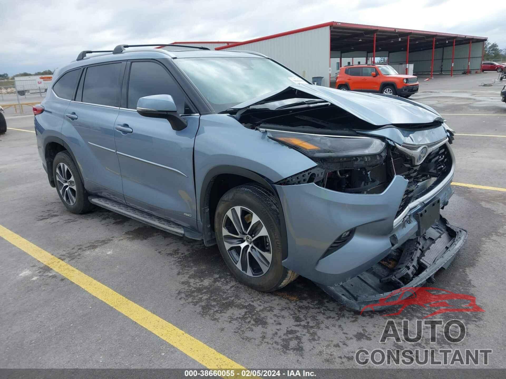 TOYOTA HIGHLANDER 2022 - 5TDGBRCH1NS095137