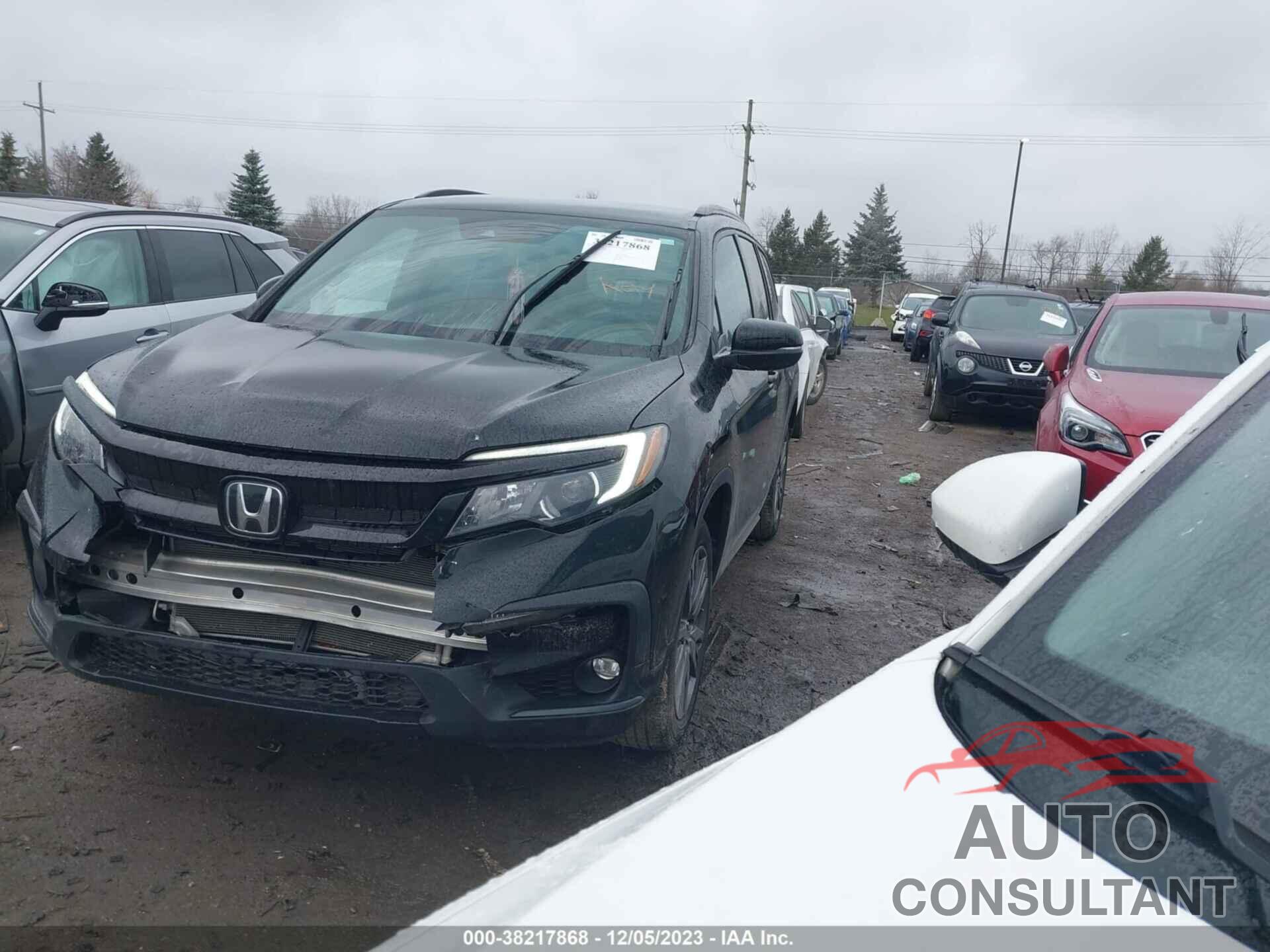 HONDA PILOT 2022 - 5FNYF6H34NB038424