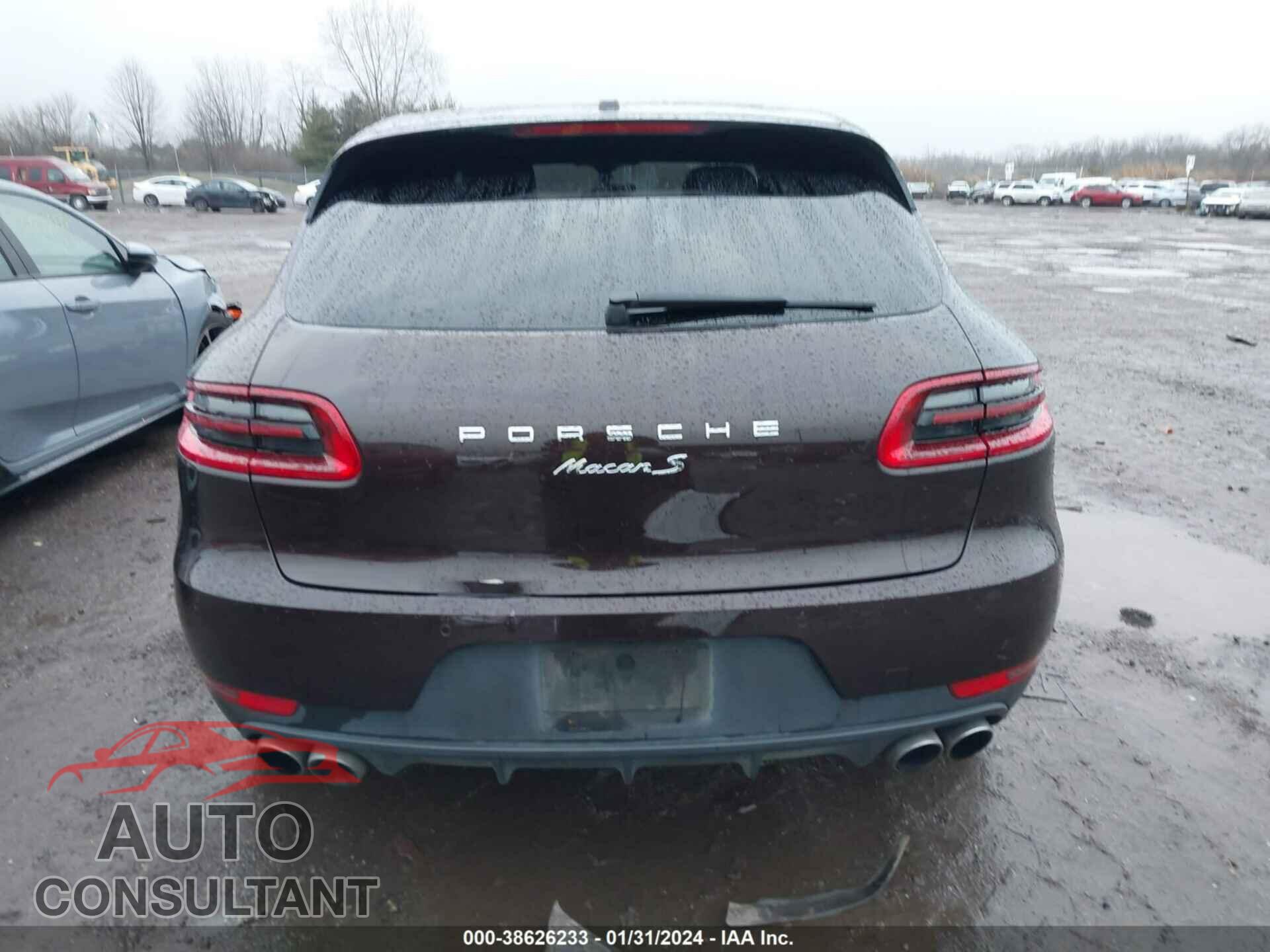 PORSCHE MACAN 2016 - WP1AB2A56GLB57530