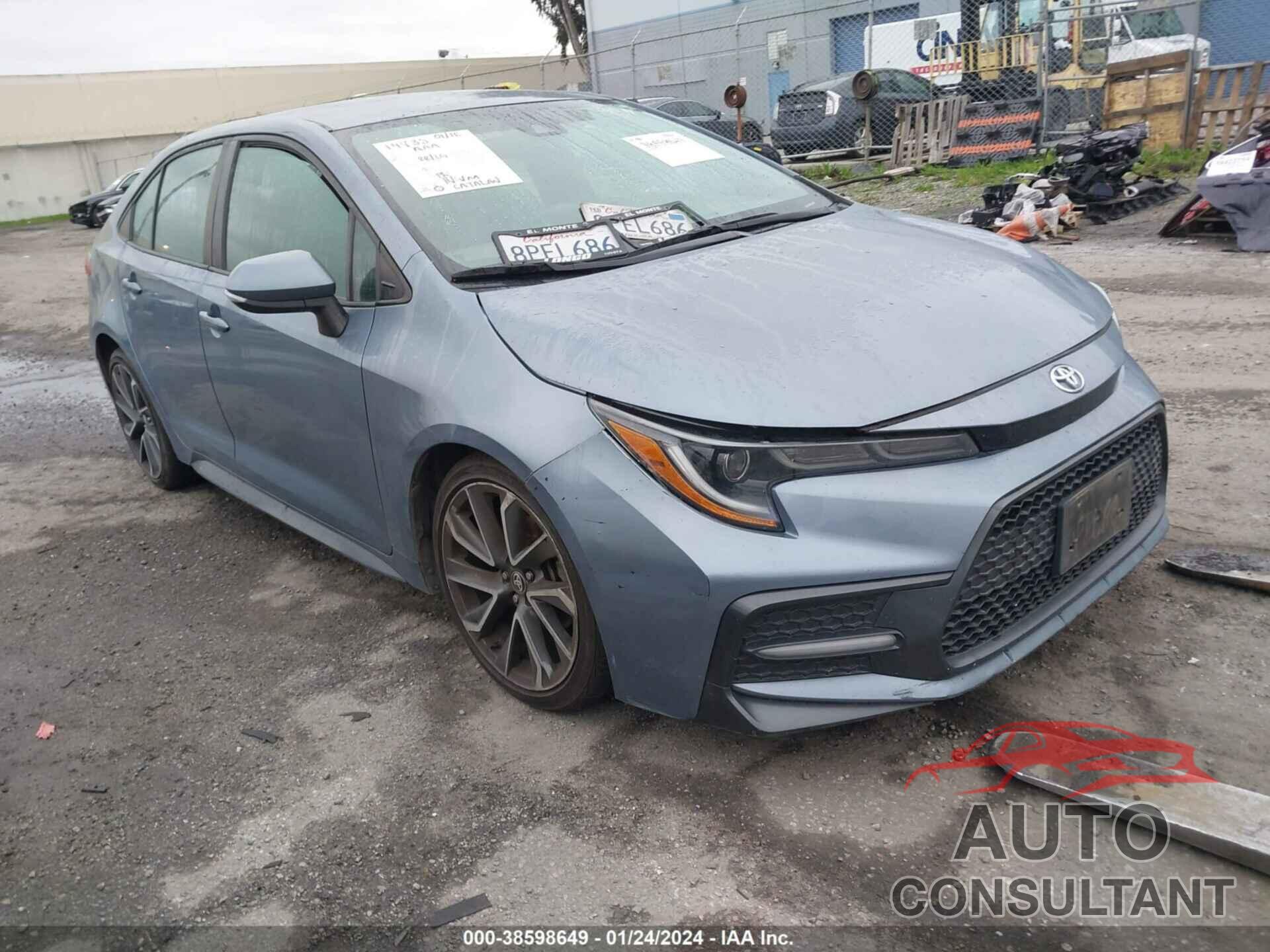 TOYOTA COROLLA 2020 - 5YFS4RCE6LP034138