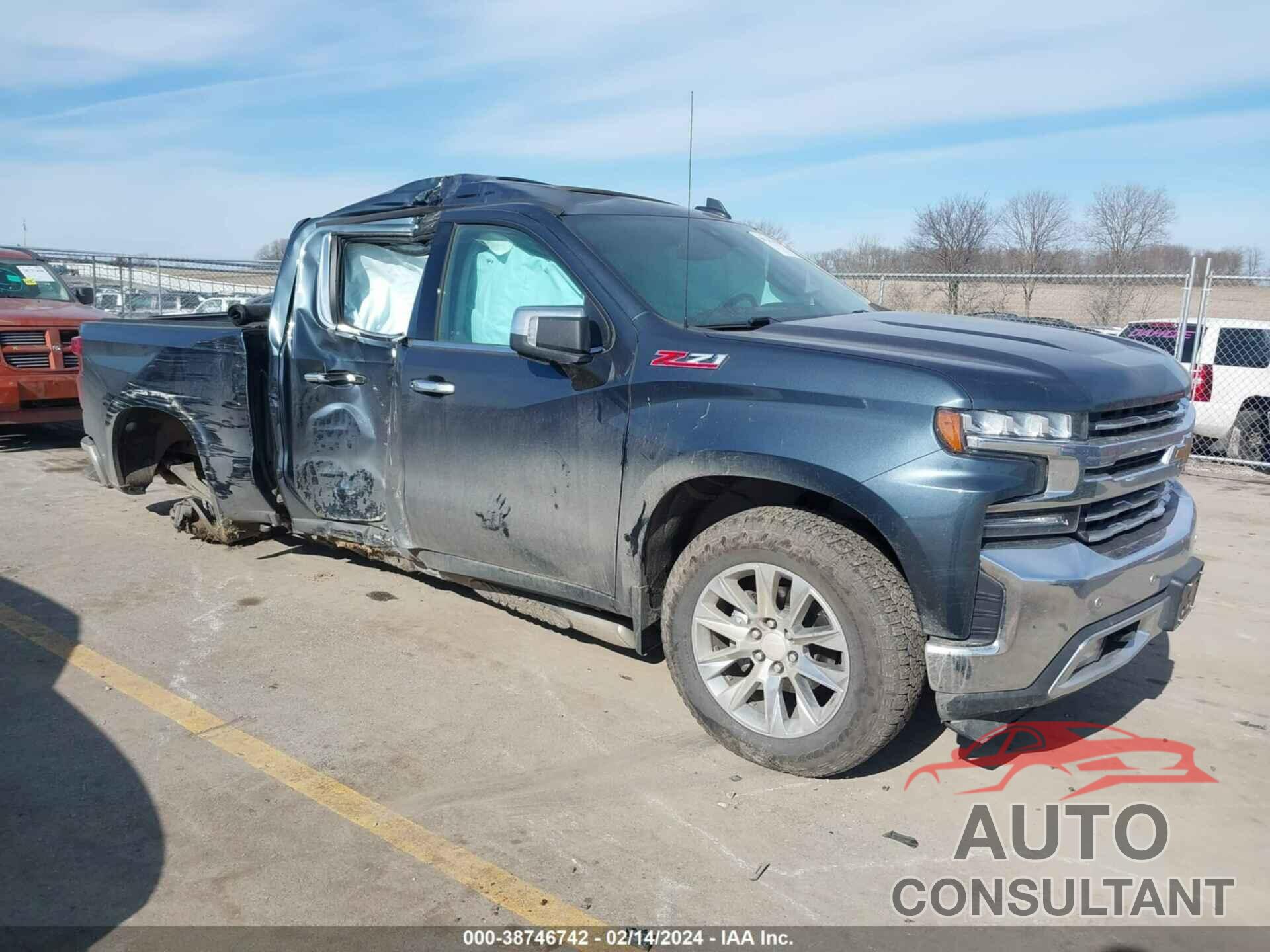 CHEVROLET SILVERADO 2020 - 3GCUYGED4LG307055