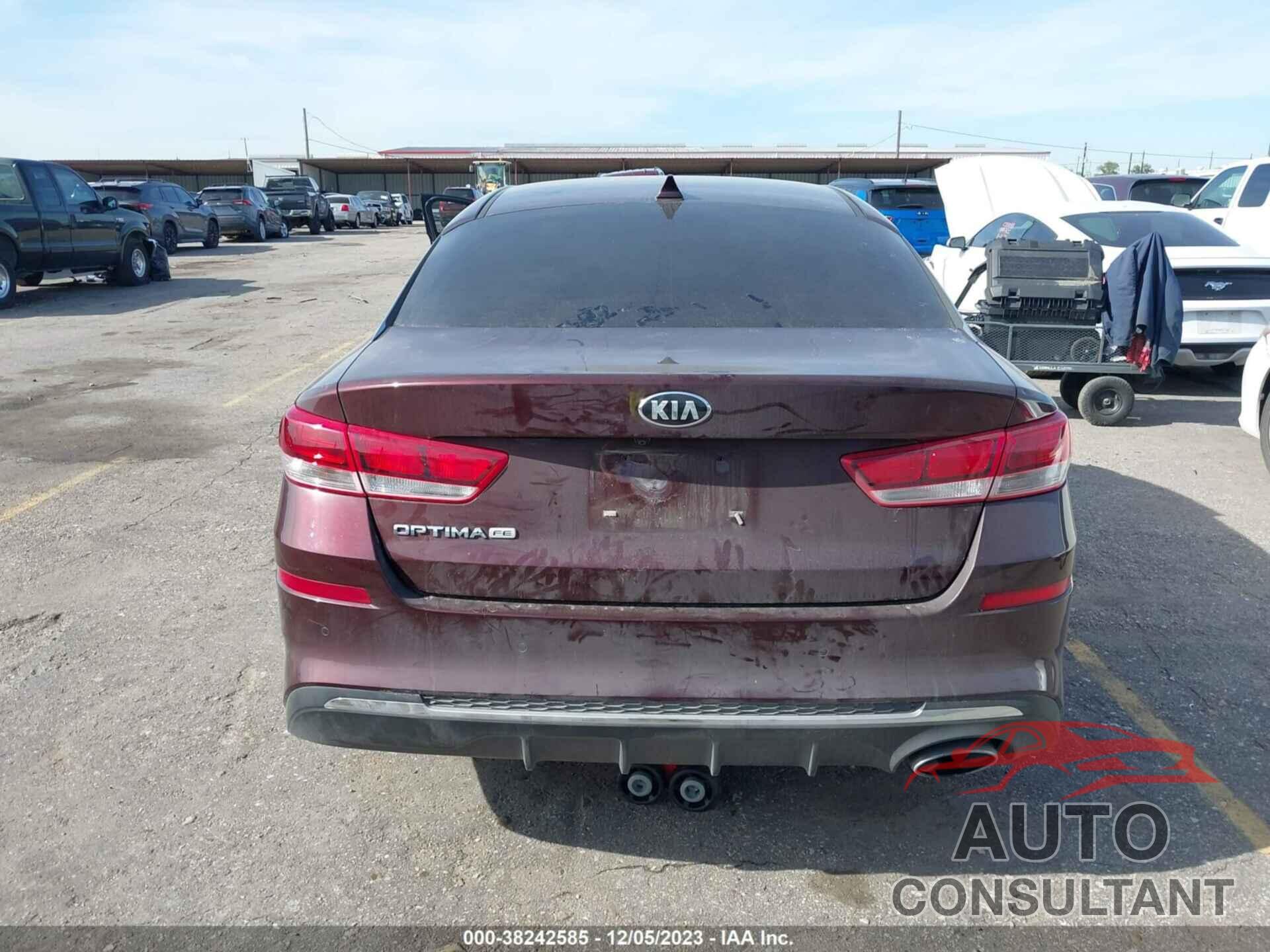 KIA OPTIMA 2019 - 5XXGT4L3XKG281275