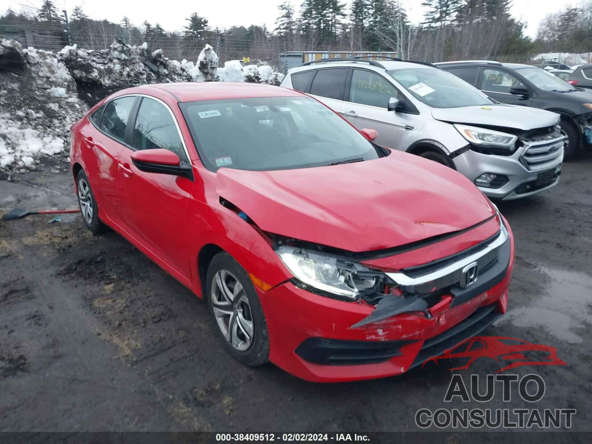 HONDA CIVIC 2017 - 2HGFC2F5XHH564599